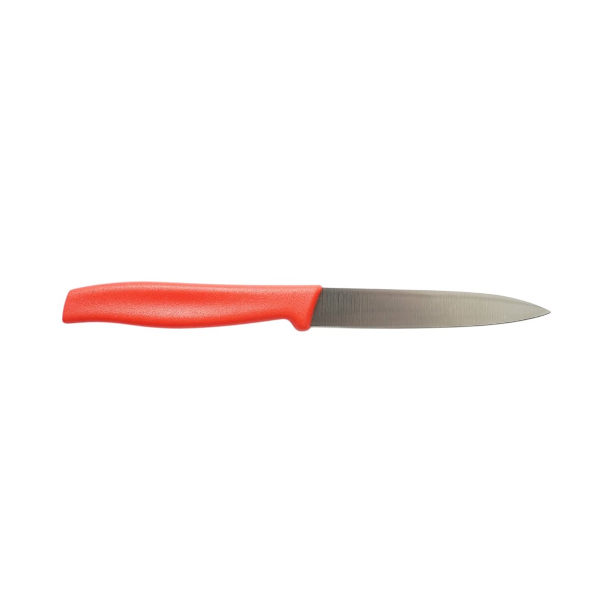 Cutit decojit 10cm, lama otel 5Cr15MoV, maner PP rosu Breckner Germany - imagine 3