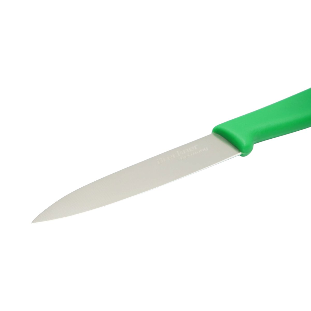 Cutit decojit 10cm, lama otel 5Cr15MoV, maner PP verde Breckner Germany - imagine 6