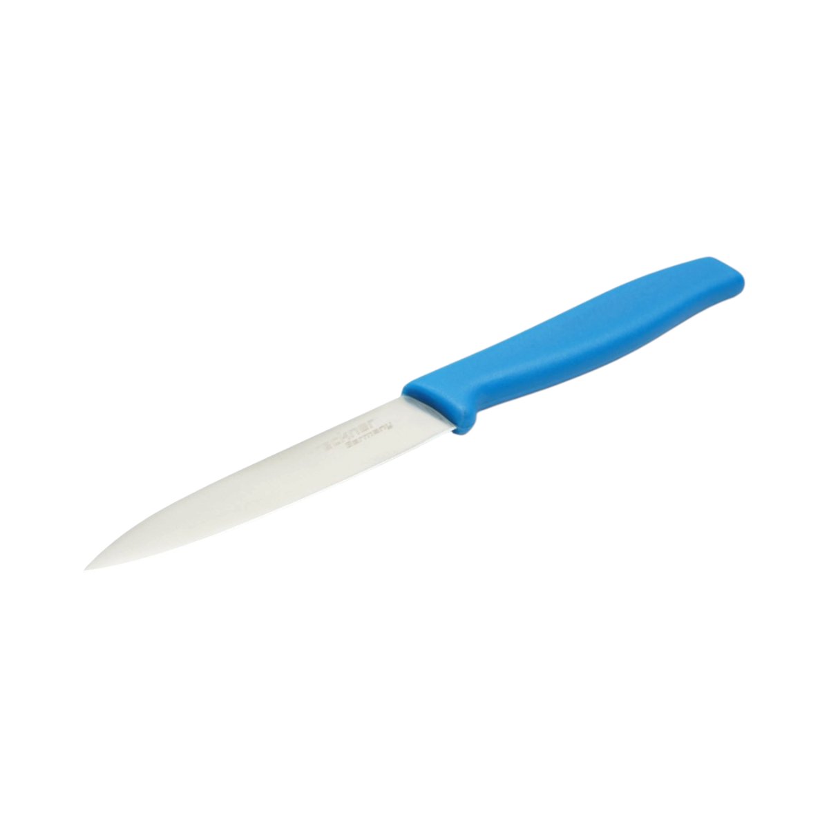 Cutit decojit 10cm, lama otel 5Cr15MoV, maner PP albastru Breckner Germany - imagine 2