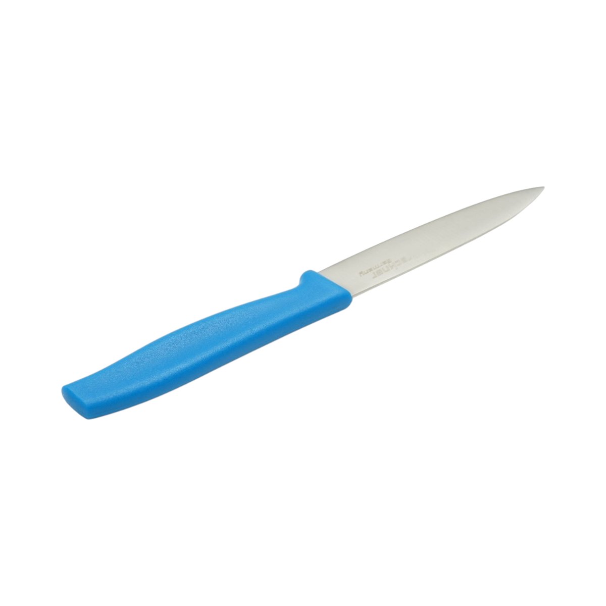 Cutit decojit 10cm, lama otel 5Cr15MoV, maner PP albastru Breckner Germany - imagine 5