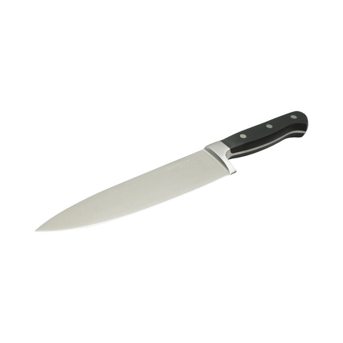 Cutitul bucatarului profesional 20cm, lama otel 5Cr15MoV, maner ABS negru Breckner Germany - imagine 2