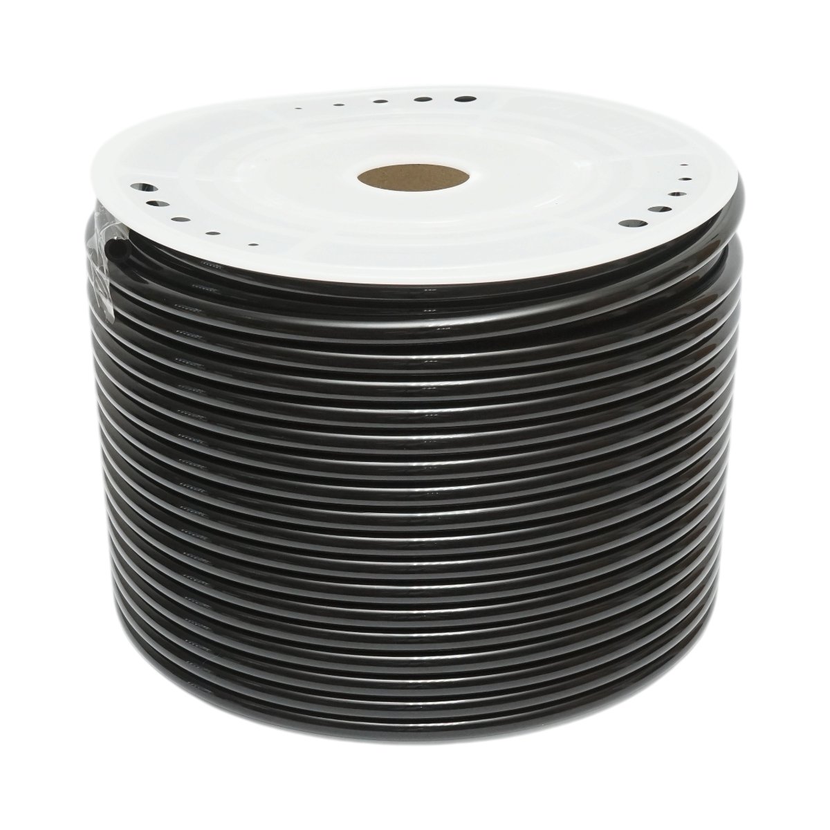 Tub aer poliamida negru 12x8mm 100m/rola
