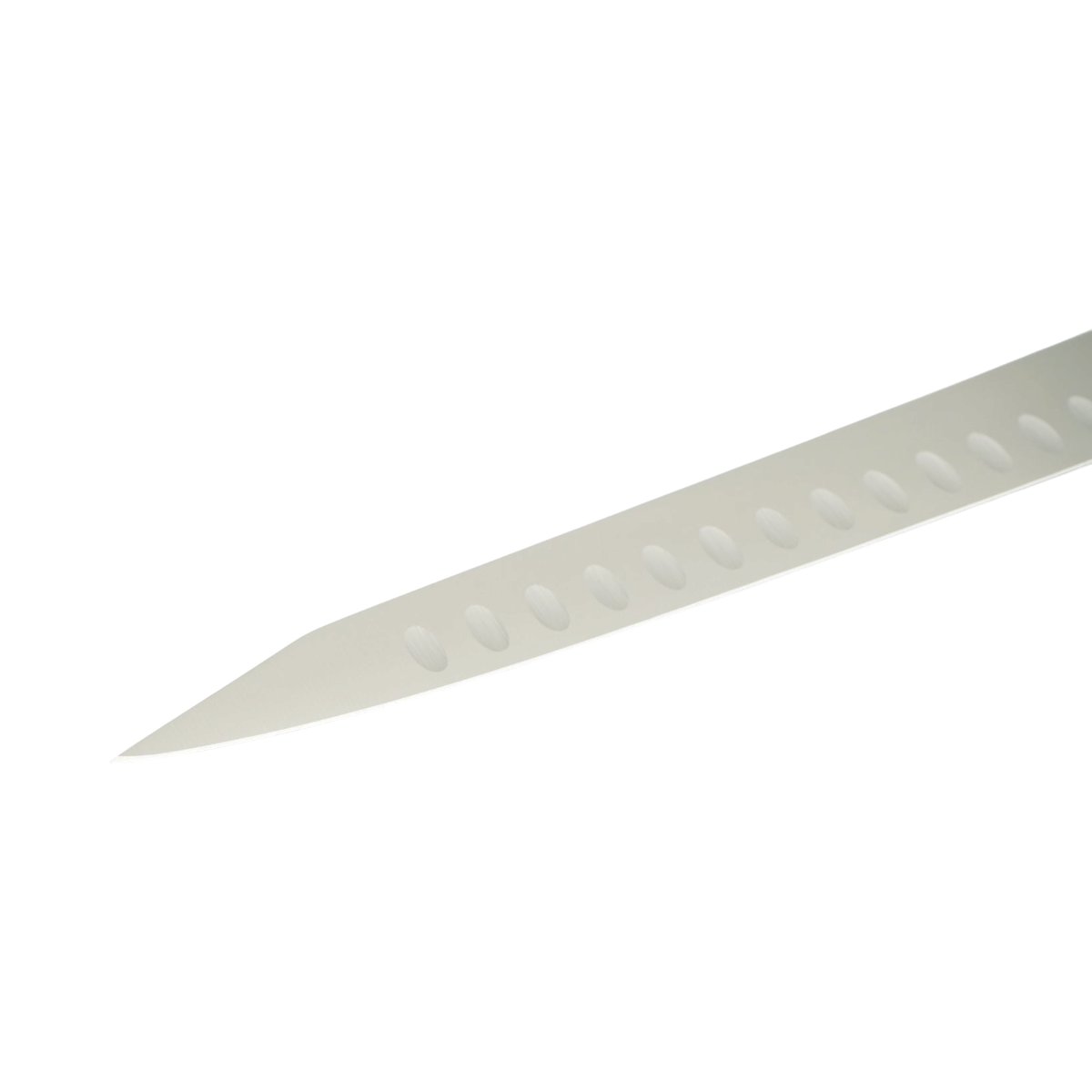 Cutit feliat profesional 25cm, lama alveolata otel 5Cr15MoV, maner ABS negru Breckner Germany - imagine 6