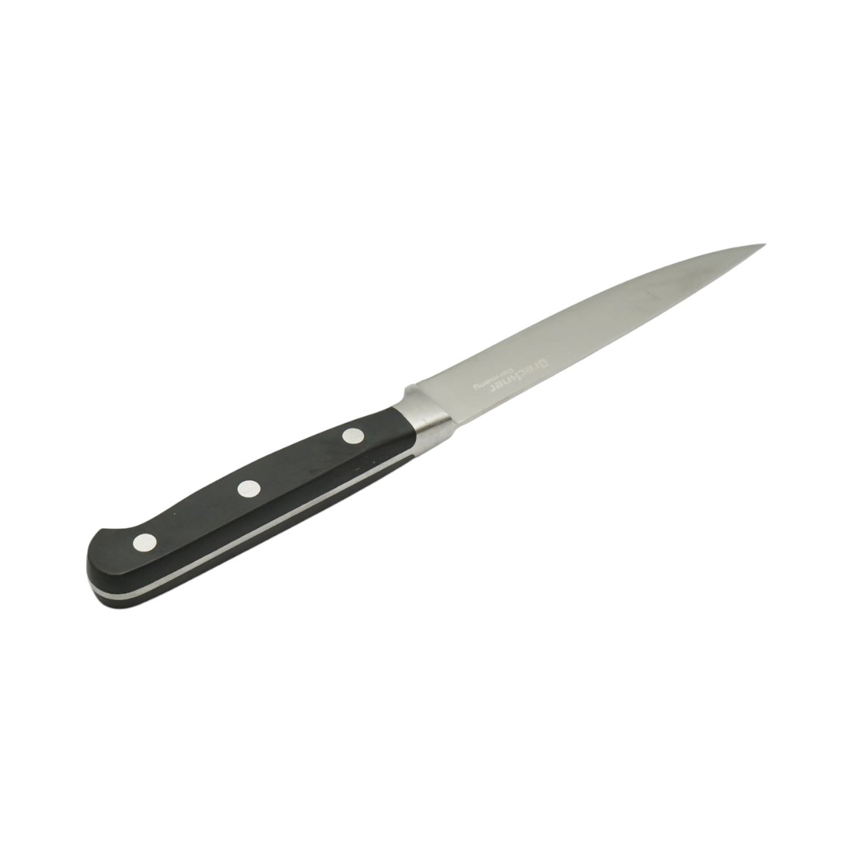 Cutit utilitar profesional 13cm, lama otel 5Cr15MoV, maner ABS negru Breckner Germany - imagine 5