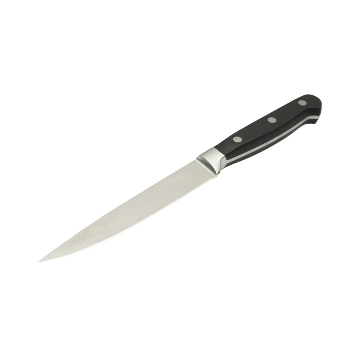 Cutit utilitar profesional 13cm, lama otel 5Cr15MoV, maner ABS negru Breckner Germany - imagine 2