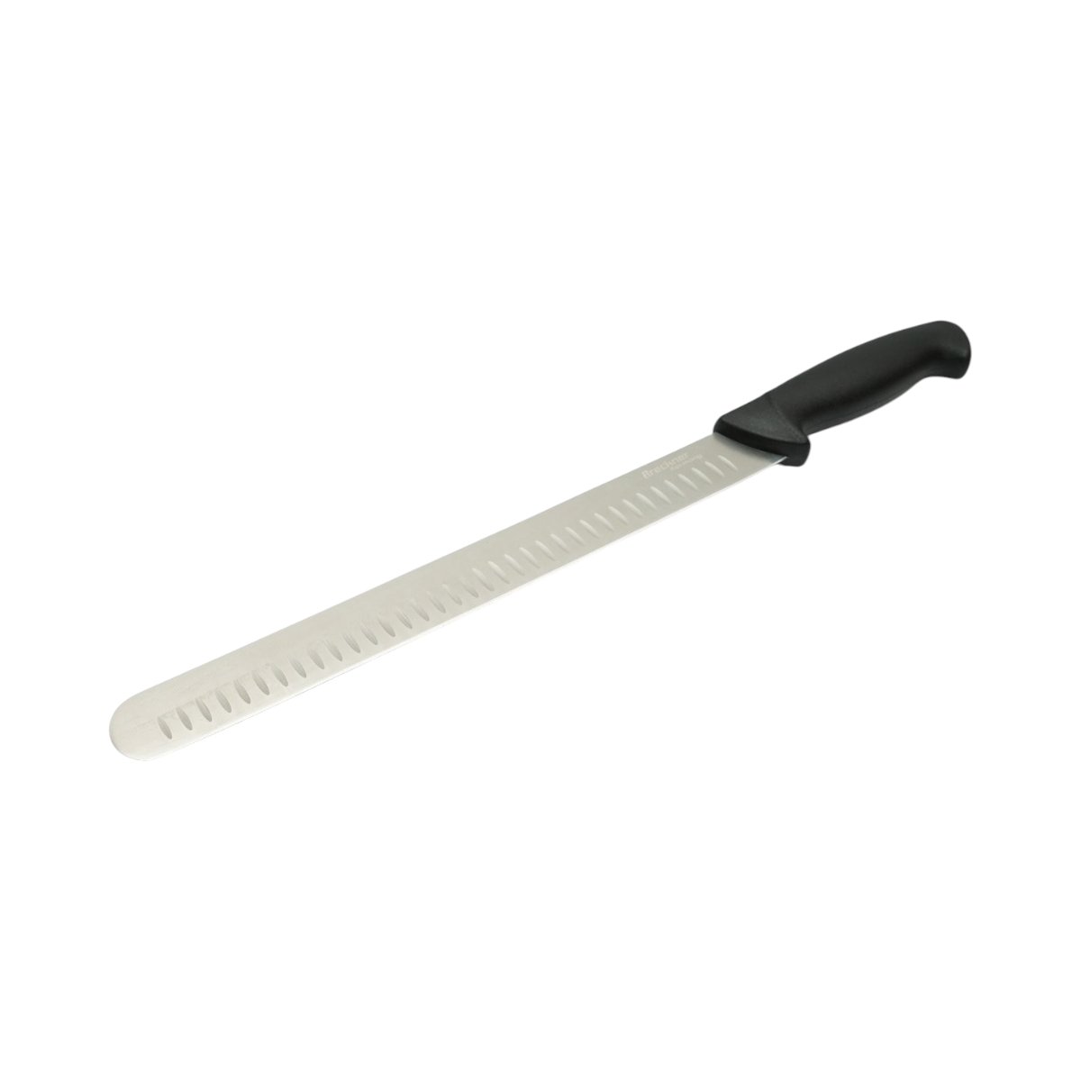 Cutit feliere brisket profesional 30cm, lama alveolata otel 5Cr15MoV, maner PP negru Breckner Germany - imagine 2