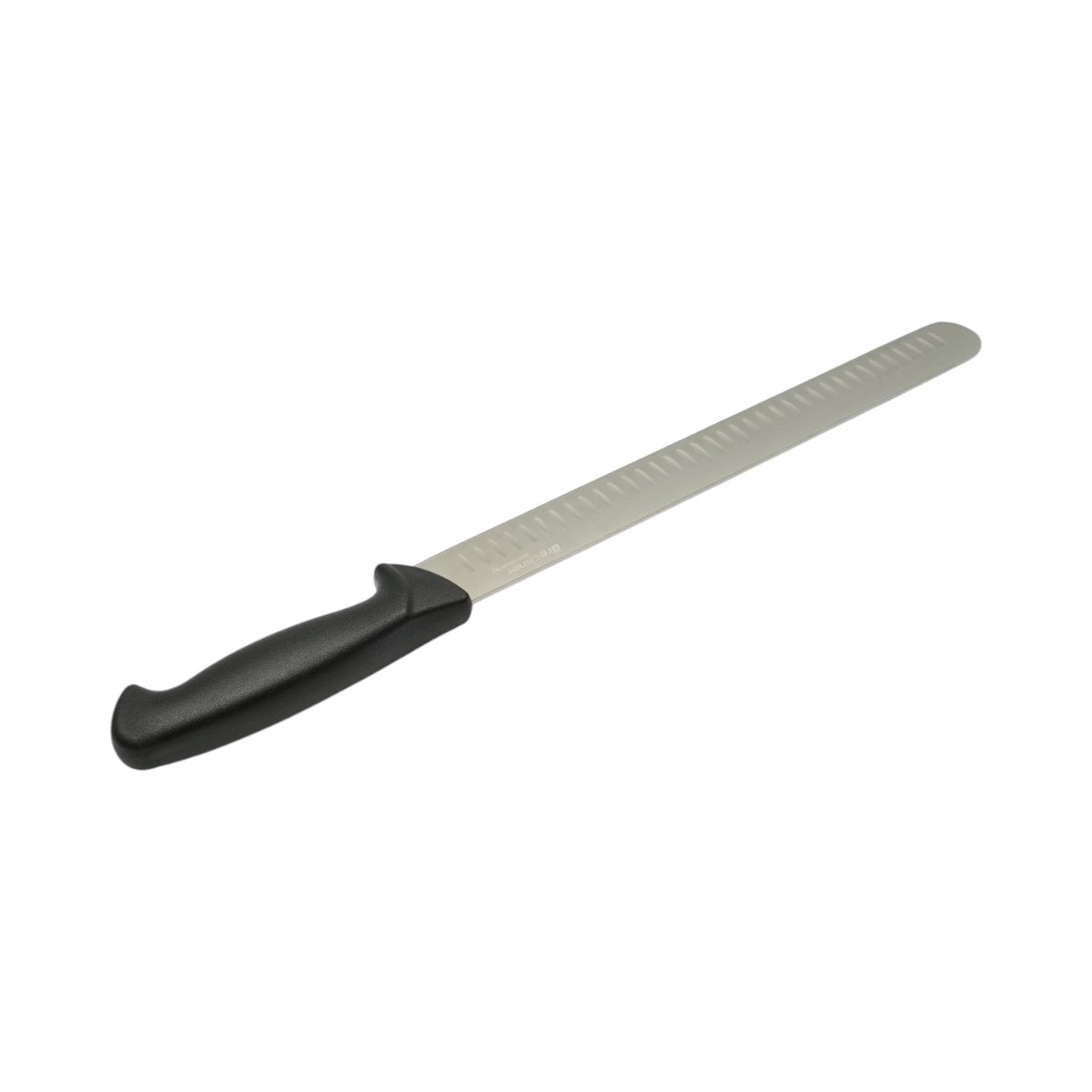 Cutit feliere brisket profesional 30cm, lama alveolata otel 5Cr15MoV, maner PP negru Breckner Germany - imagine 5