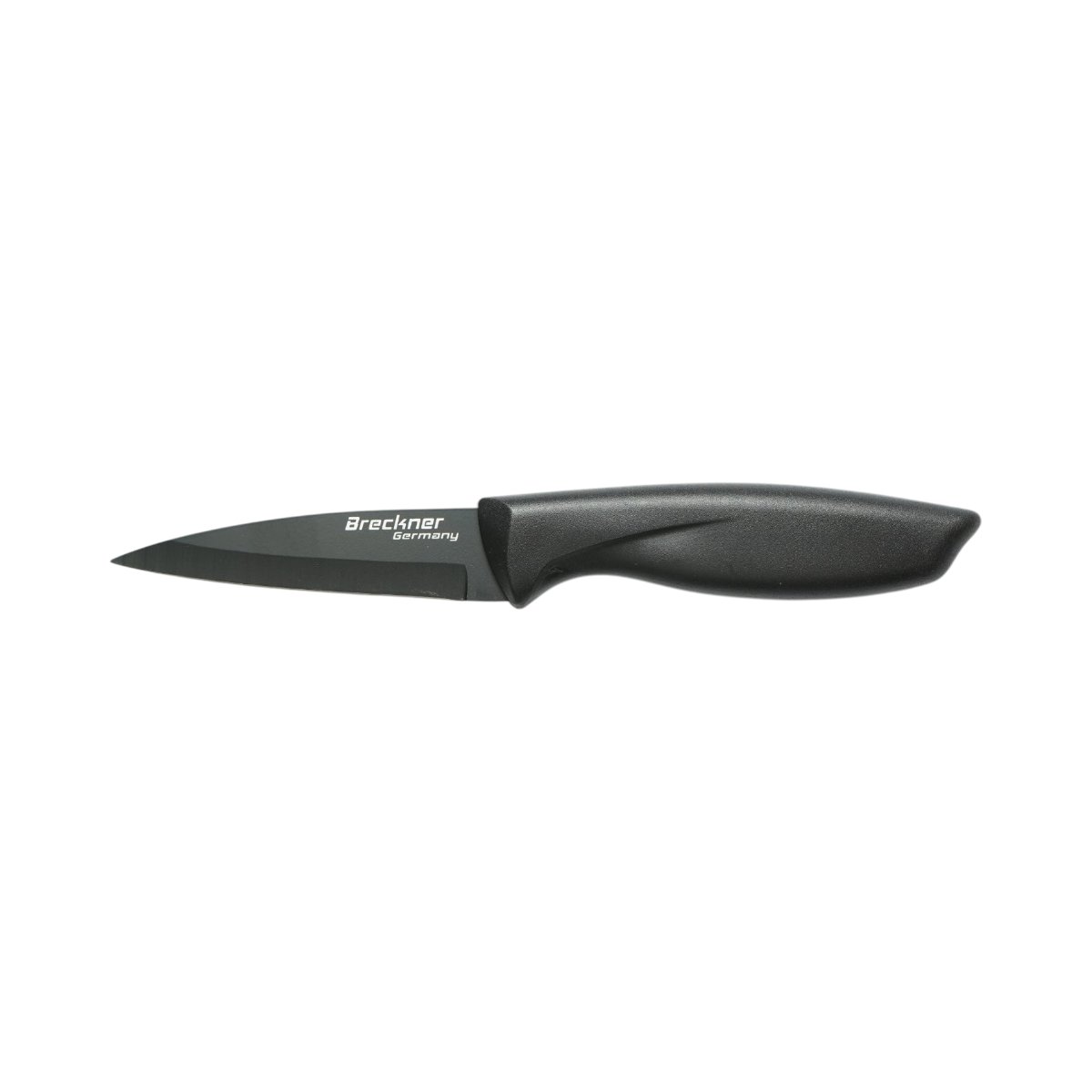 Set cutite bucatarie 7 piese cu suport acrilic si dispozitiv ascutit, lama otel 3Cr13, maner PP Breckner Germany - imagine 9
