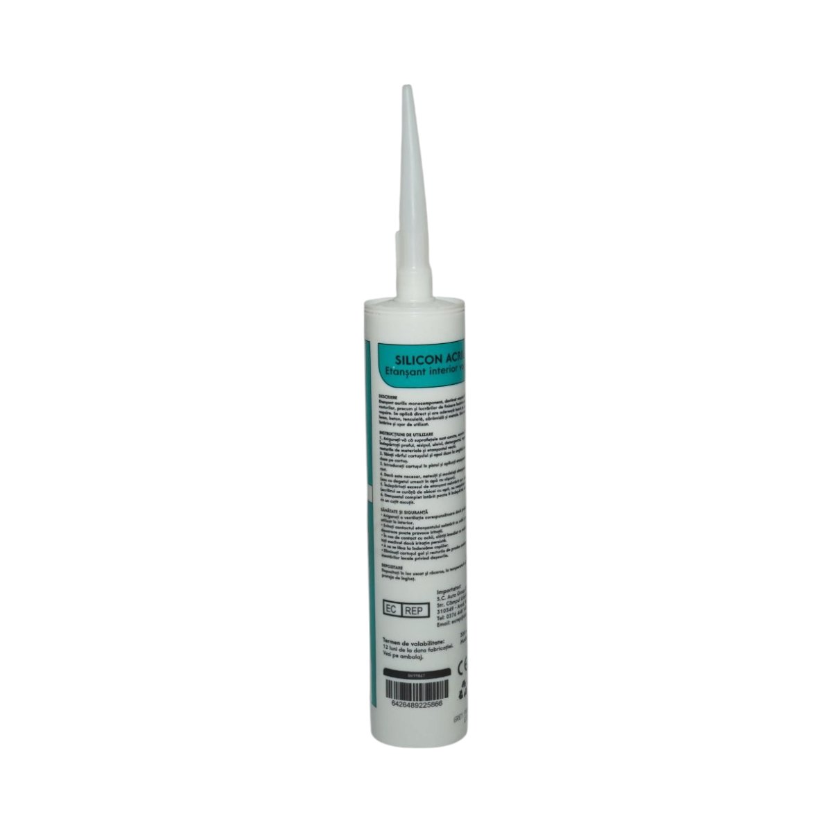 Silicon etansant acrilic gri interior vopsibil 300ml Breckner Germany - imagine 2