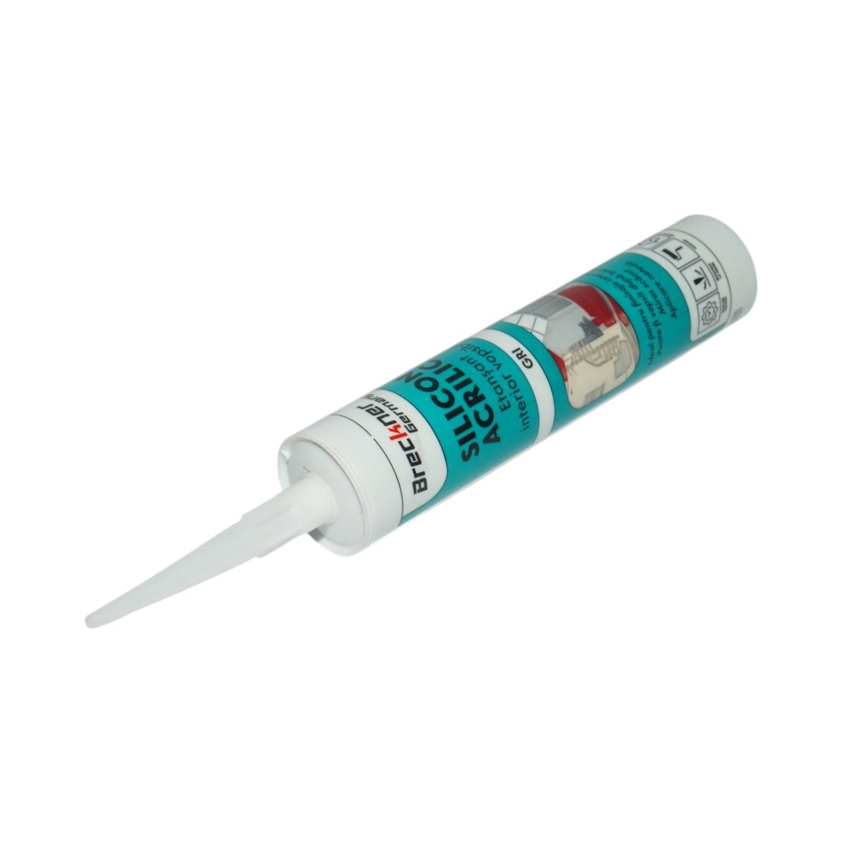 Silicon etansant acrilic gri interior vopsibil 300ml Breckner Germany - imagine 4