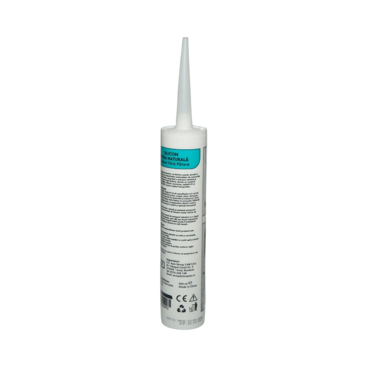 Silicon etansant neutral alb piatra naturala 300ml Breckner Germany - imagine 3