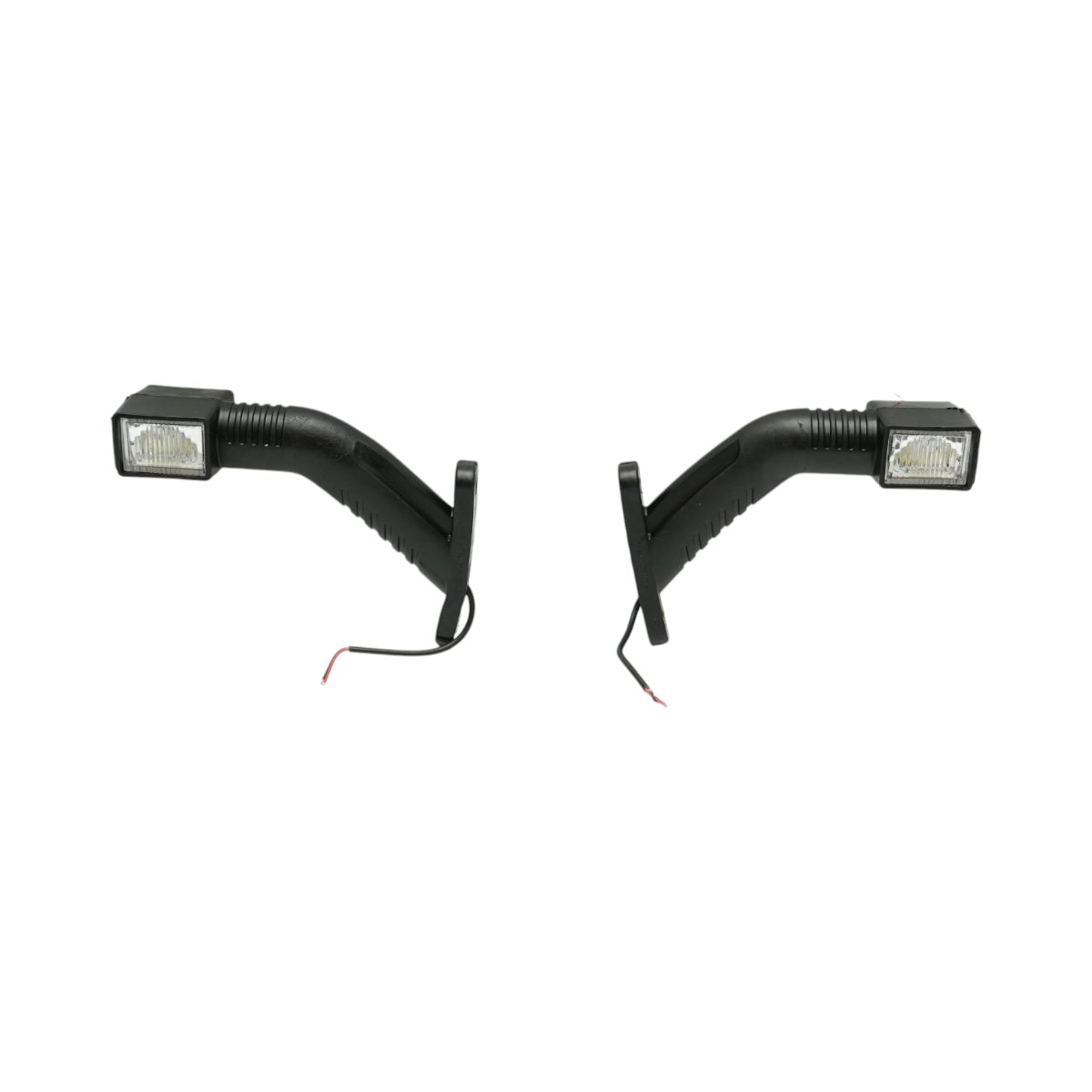 Lampa gabarit laterala LED cu brat 12V-24V 3 functii rosu-alb-galben 180mm Breckner Germany