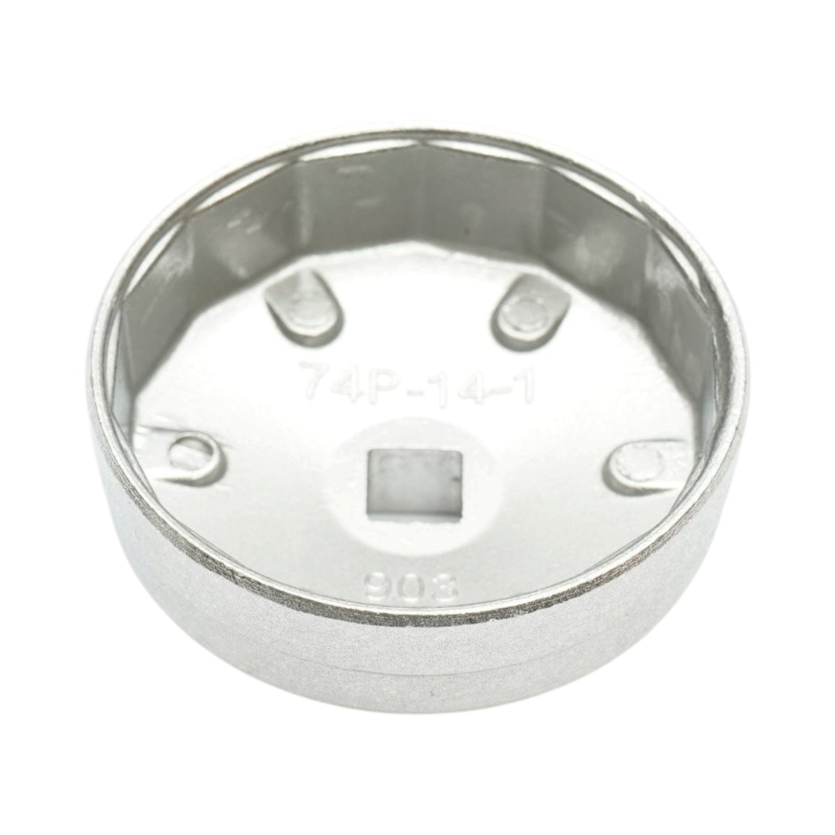 Cheie filtru ulei tip cupa 74mm x 14 laturi, patrat 1/2 inch Breckner Germany - imagine 4