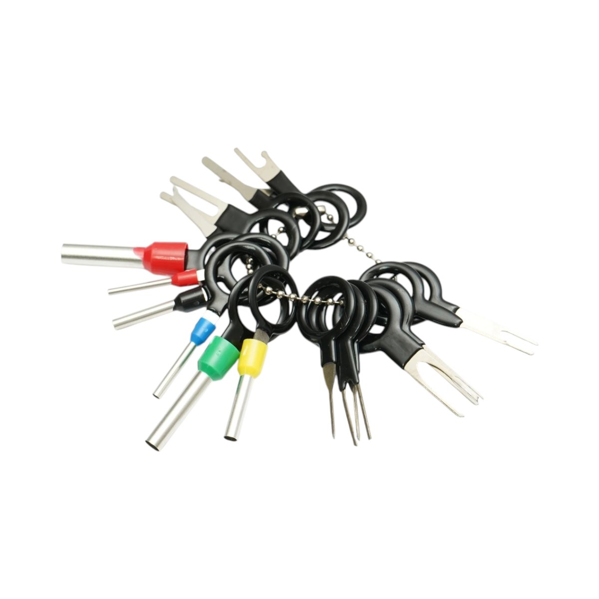 Set chei demontare terminale pini din mufe si conectori electrici 38 piese Breckner Germany - imagine 3
