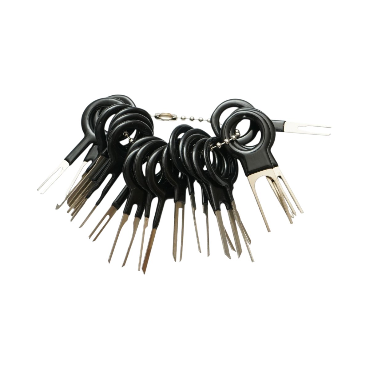 Set chei demontare terminale pini din mufe si conectori electrici 38 piese Breckner Germany - imagine 4