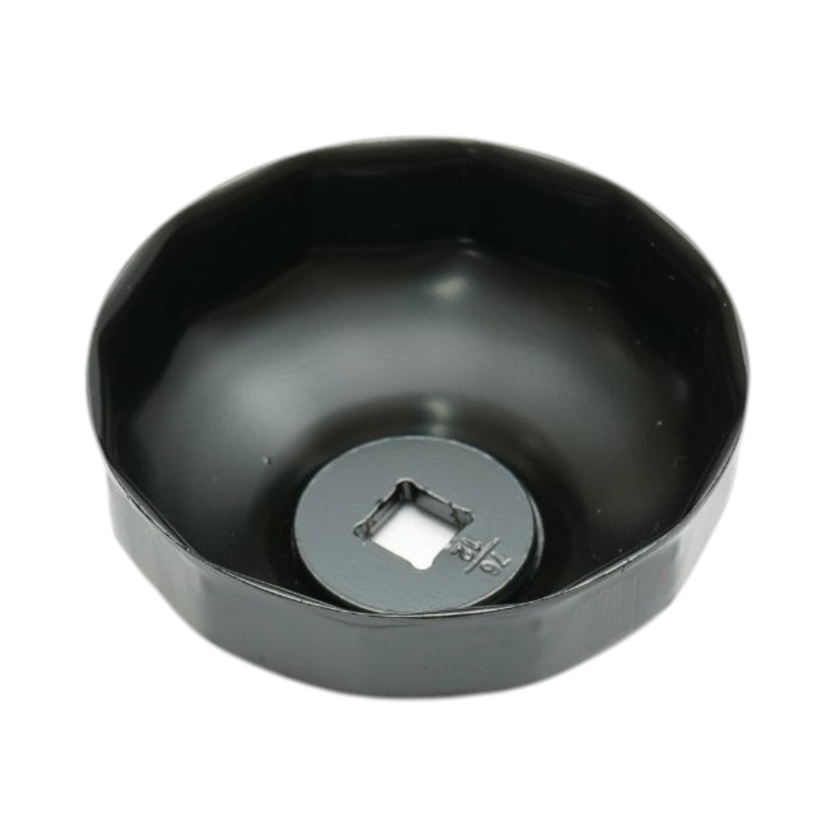 Cheie filtru ulei tip cupa 76mm x 12 laturi, patrat 3/8 inch Breckner Germany - imagine 3