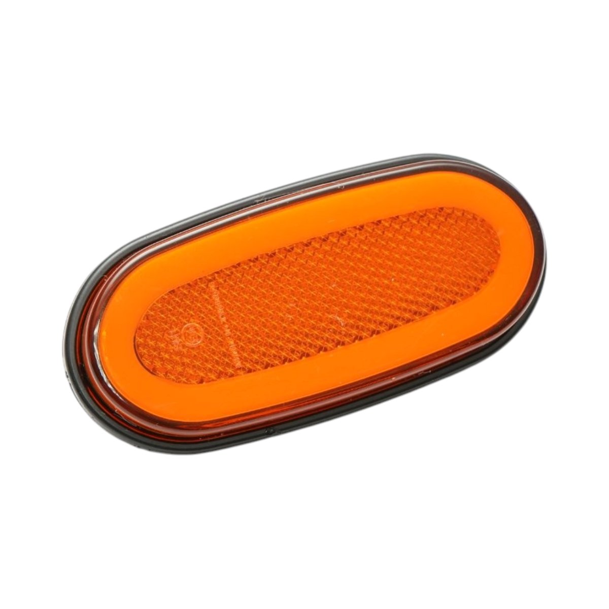 Lampa gabarit laterala ovala LED NEON 12V-24V galbena 21 LED-uri 110x50x13mm Breckner Germany - imagine 2