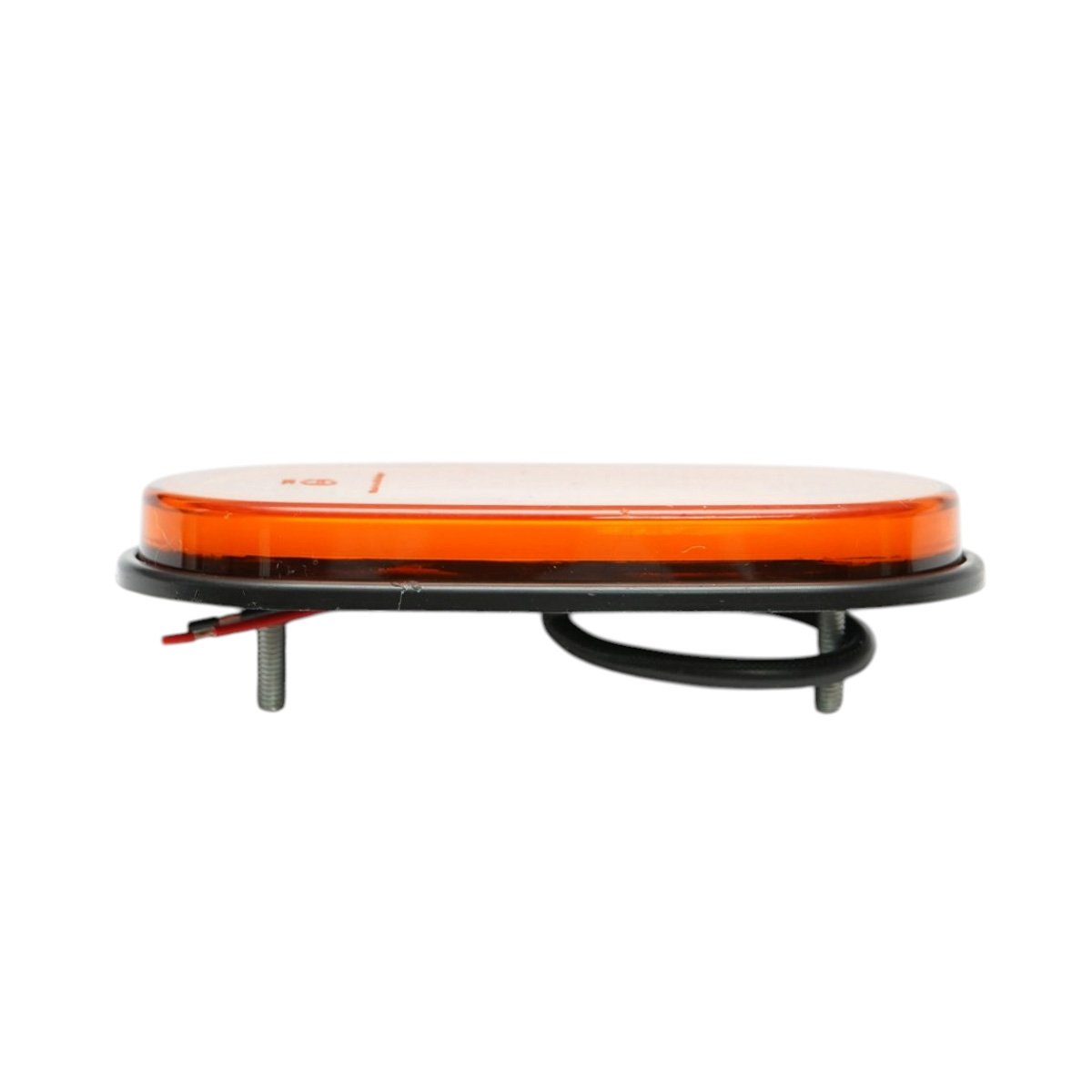 Lampa gabarit laterala ovala LED NEON 12V-24V galbena 21 LED-uri 110x50x13mm Breckner Germany - imagine 4