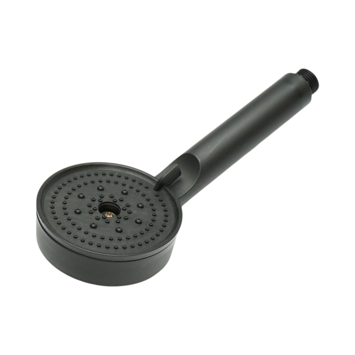 Para de dus baie rotunda, 5 functii, negru mat, plastic 85x220mm - imagine 2