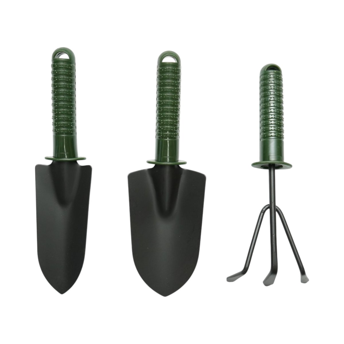 Set 3 unelte gradinarit cu lopatica, transplantor, cultivator si maner plastic Breckner Germany - imagine 2