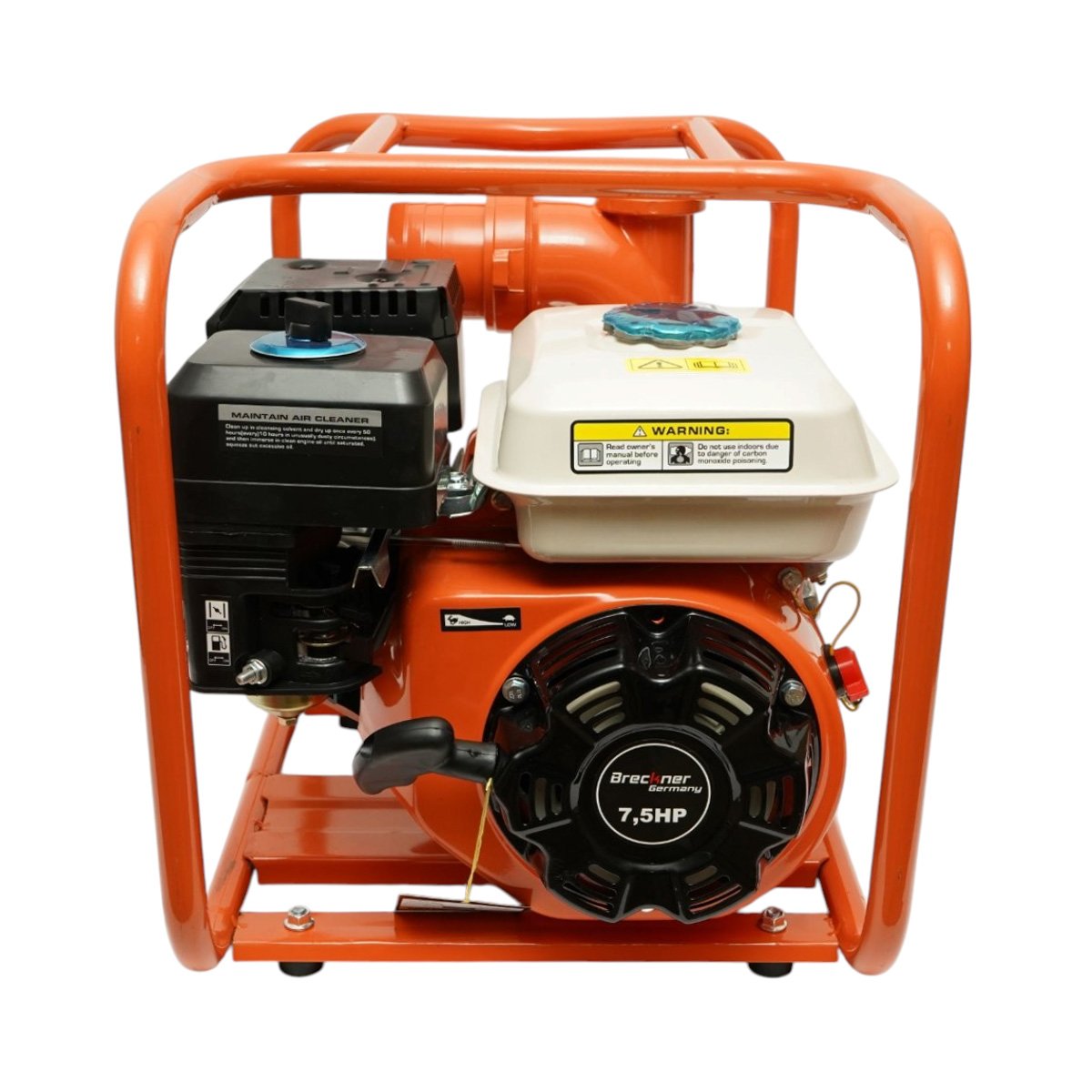 Motopompa pe benzina 7.5CP tip Honda WP30, 3 toli, debit 60m3/h, adancime absorbtie 8m, inaltime refulare 30m Breckner Germany - imagine 4