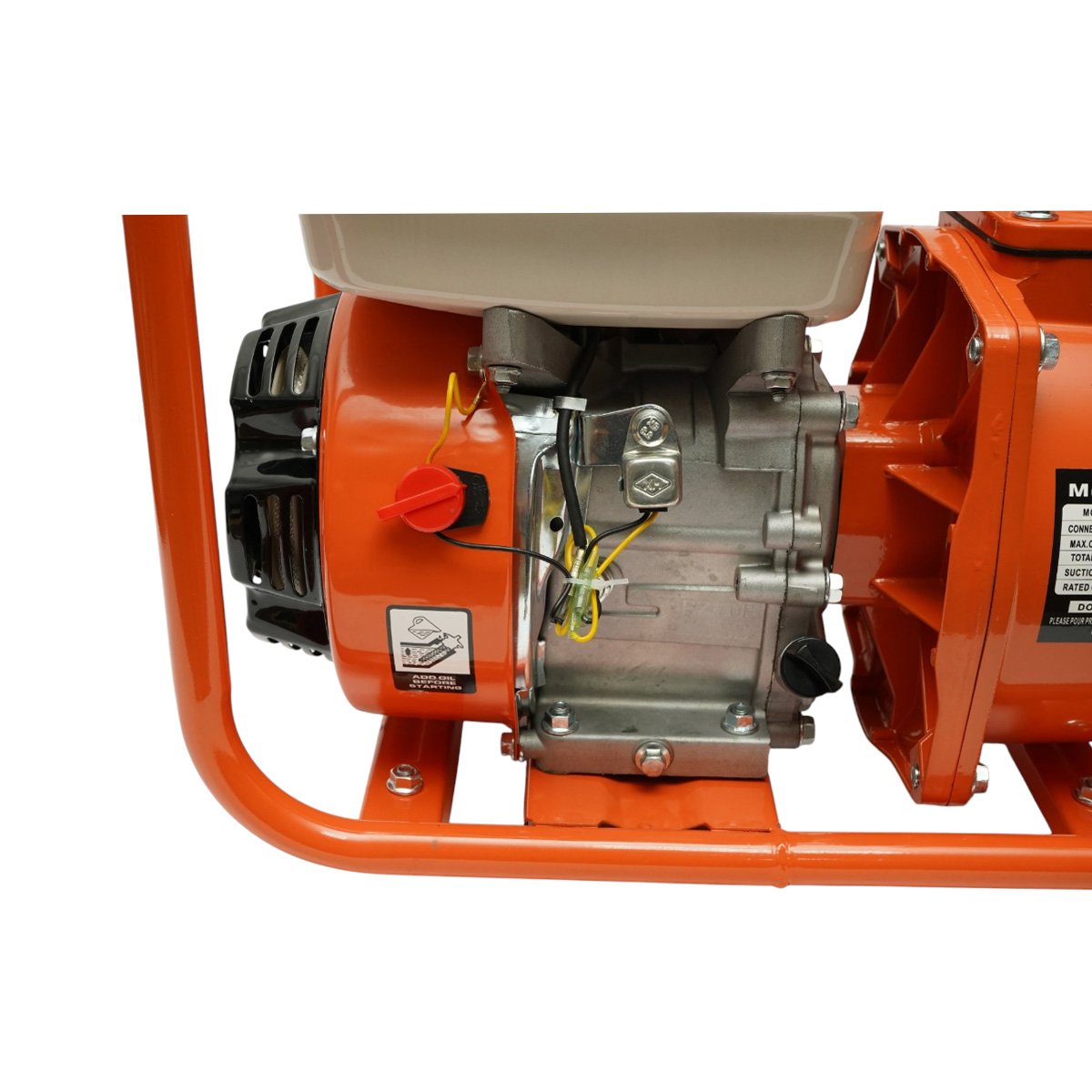 Motopompa pe benzina 7.5CP tip Honda WP30, 3 toli, debit 60m3/h, adancime absorbtie 8m, inaltime refulare 30m Breckner Germany - imagine 10