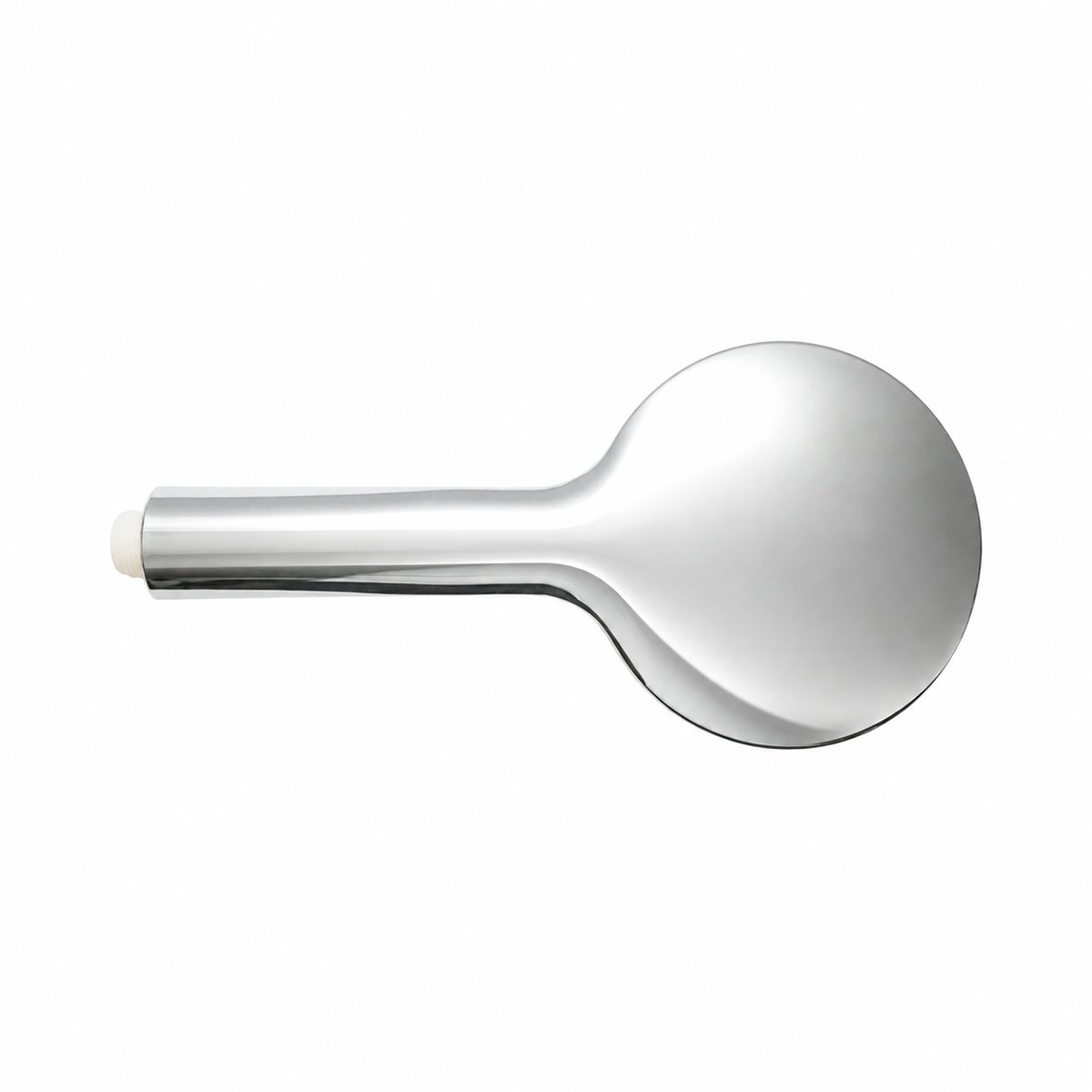Para de dus baie rotunda, 3 functii, duze silicon, crom lucios, plastic 120x250mm - imagine 3