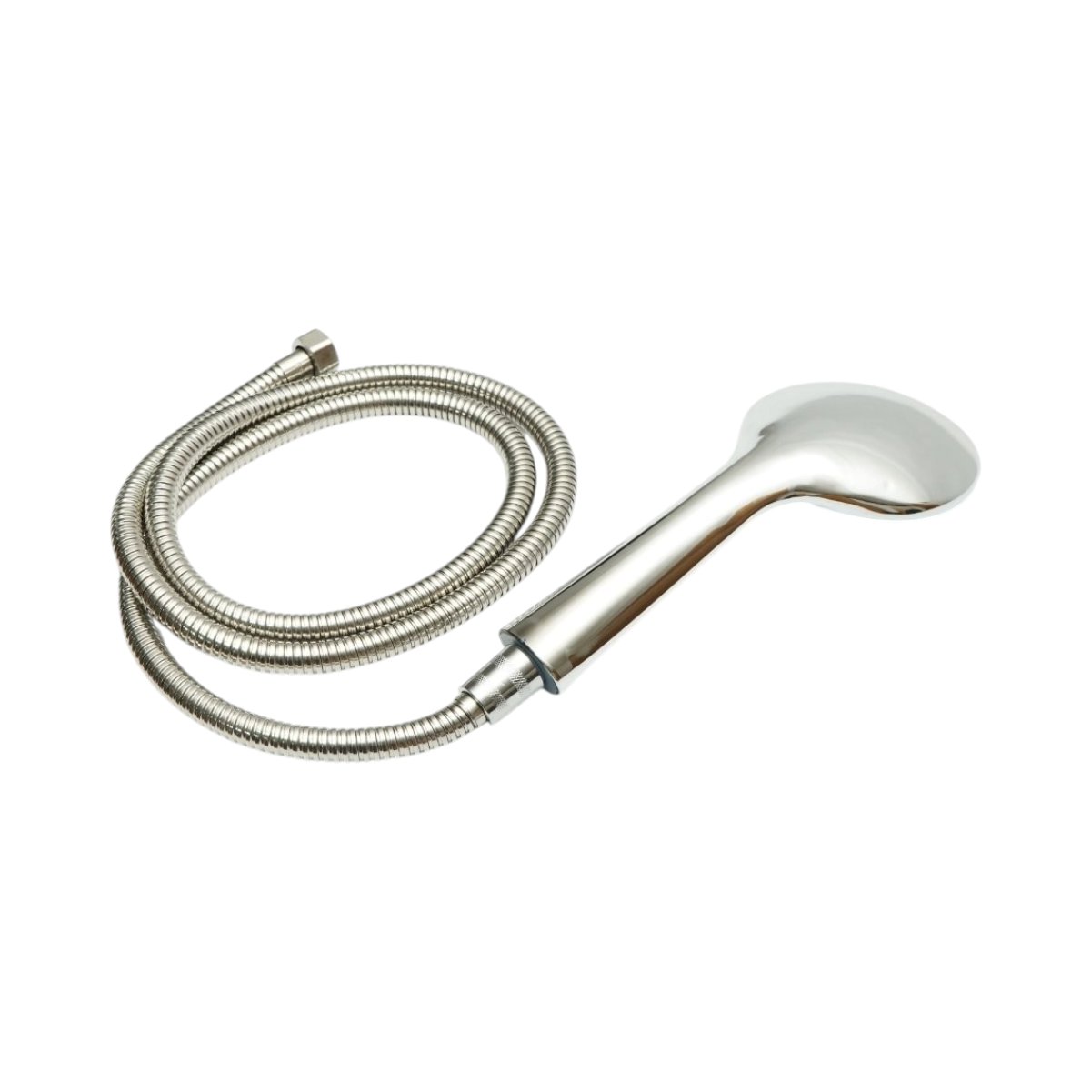 Set para dus cu furtun zincat 1.5m, 5 functii, crom lucios, plastic 100x240mm - imagine 6