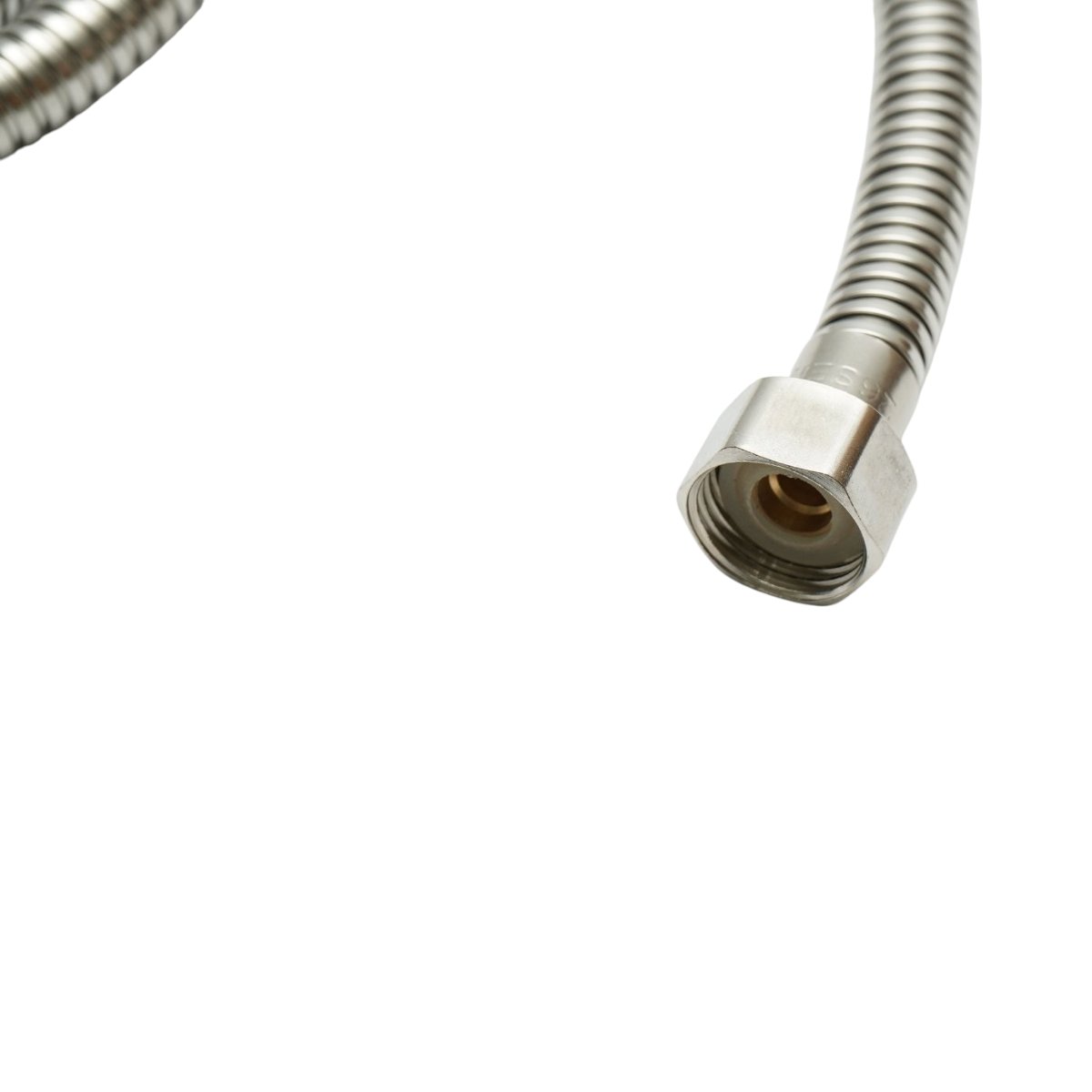 Set para dus cu furtun zincat 1.5m,  1 functie tip ploaie, duze silicon, crom lucios, otel inoxidabil 100x225mm - imagine 7