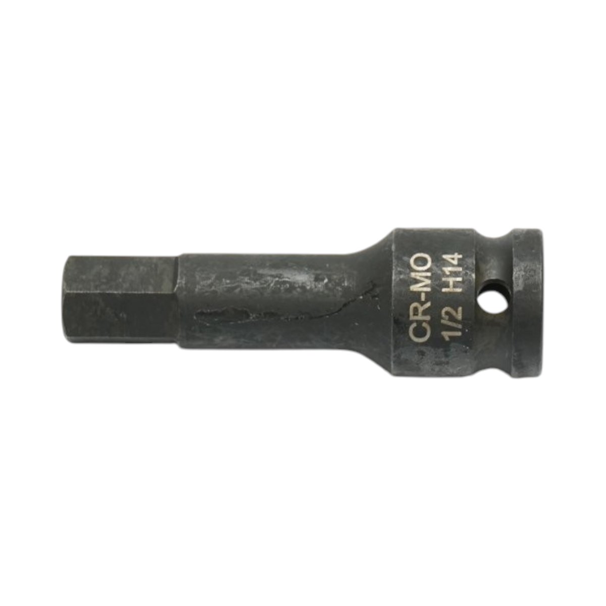 Cheie tubulara de impact bit hexagonal H14, 78mm, patrat 1/2 inch Cr-Mo Breckner Germany - imagine 3