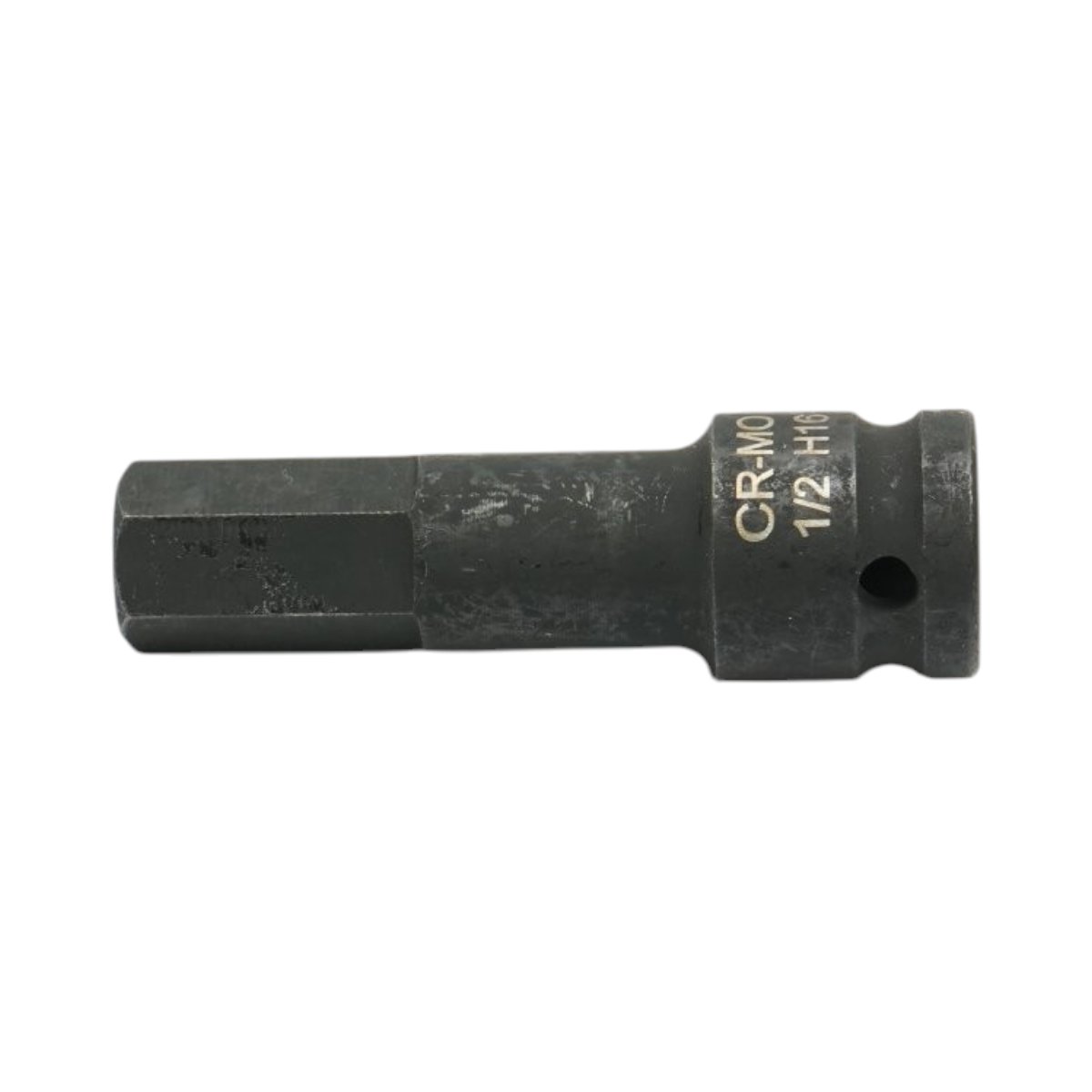 Cheie tubulara de impact bit hexagonal H16, 78mm, patrat 1/2 inch Cr-Mo Breckner Germany - imagine 3