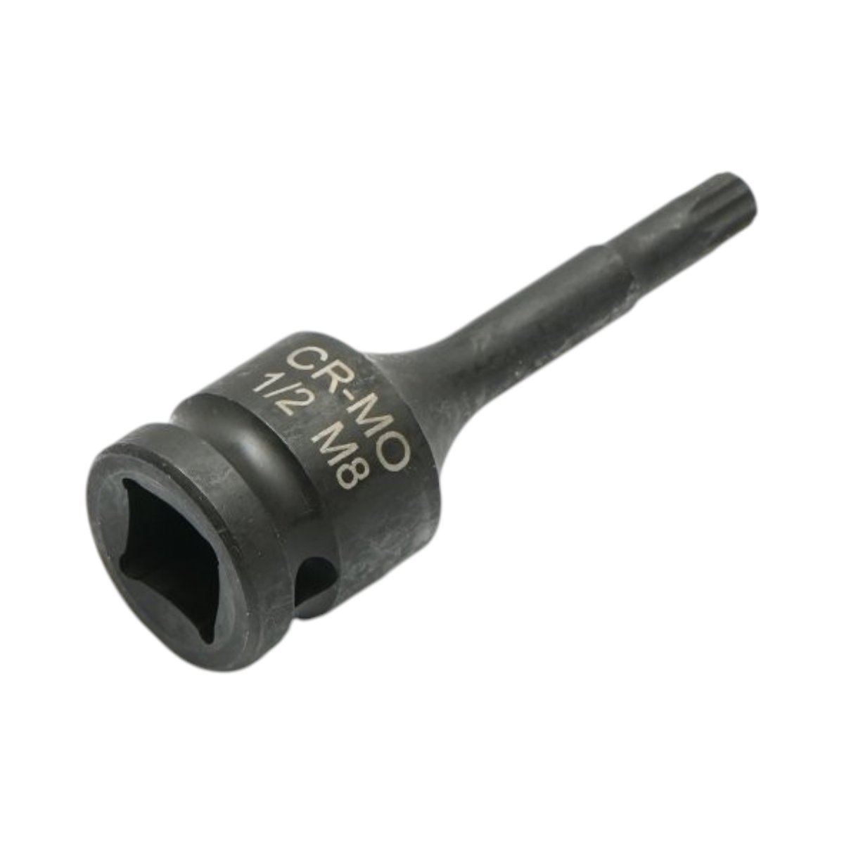Cheie tubulara de impact bit spline M8, 78mm, patrat 1/2 inch Cr-Mo Breckner Germany - imagine 5