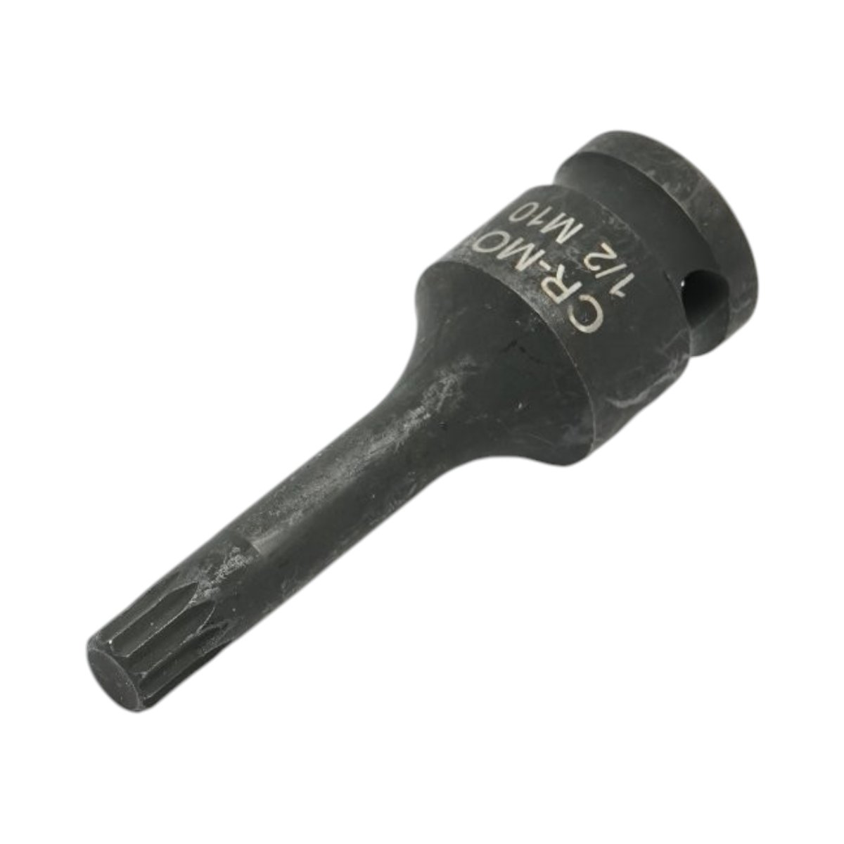 Cheie tubulara de impact bit spline M10, 78mm, patrat 1/2 inch Cr-Mo Breckner Germany - imagine 2
