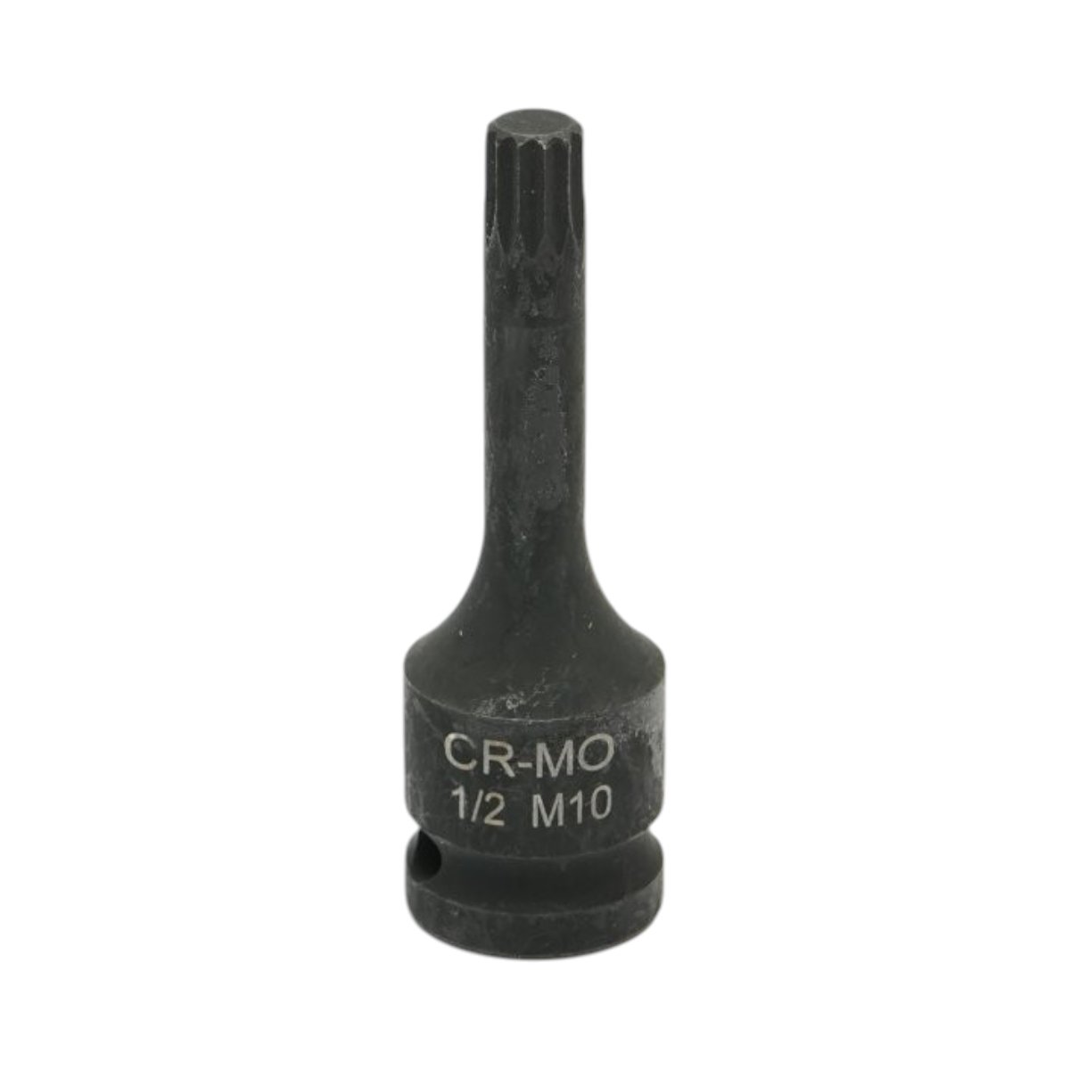 Cheie tubulara de impact bit spline M10, 78mm, patrat 1/2 inch Cr-Mo Breckner Germany