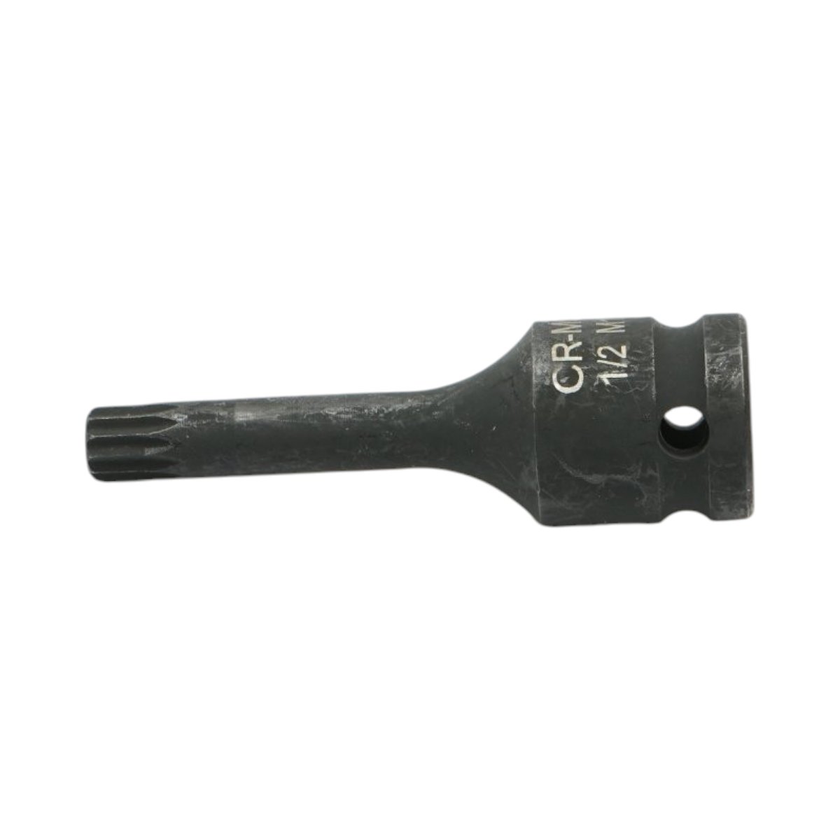 Cheie tubulara de impact bit spline M10, 78mm, patrat 1/2 inch Cr-Mo Breckner Germany - imagine 3