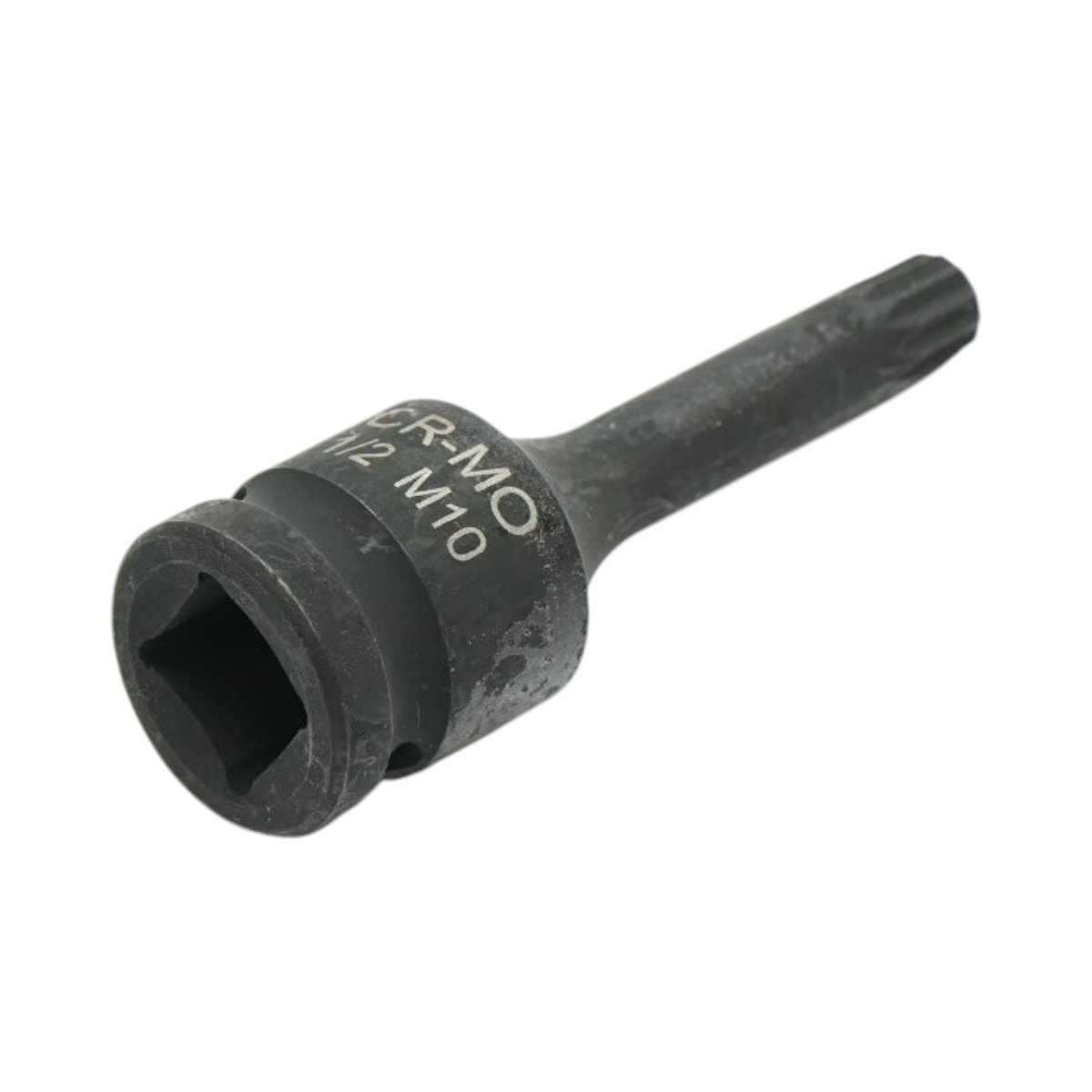 Cheie tubulara de impact bit spline M10, 78mm, patrat 1/2 inch Cr-Mo Breckner Germany - imagine 5