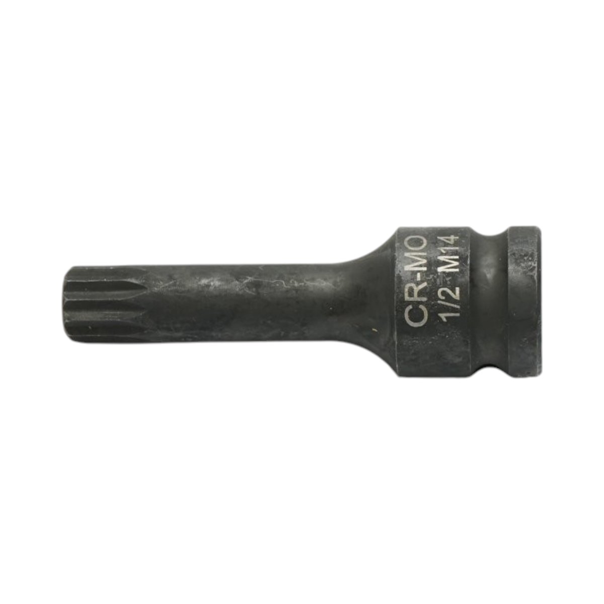 Cheie tubulara de impact bit spline M14, 78mm, patrat 1/2 inch Cr-Mo Breckner Germany - imagine 3