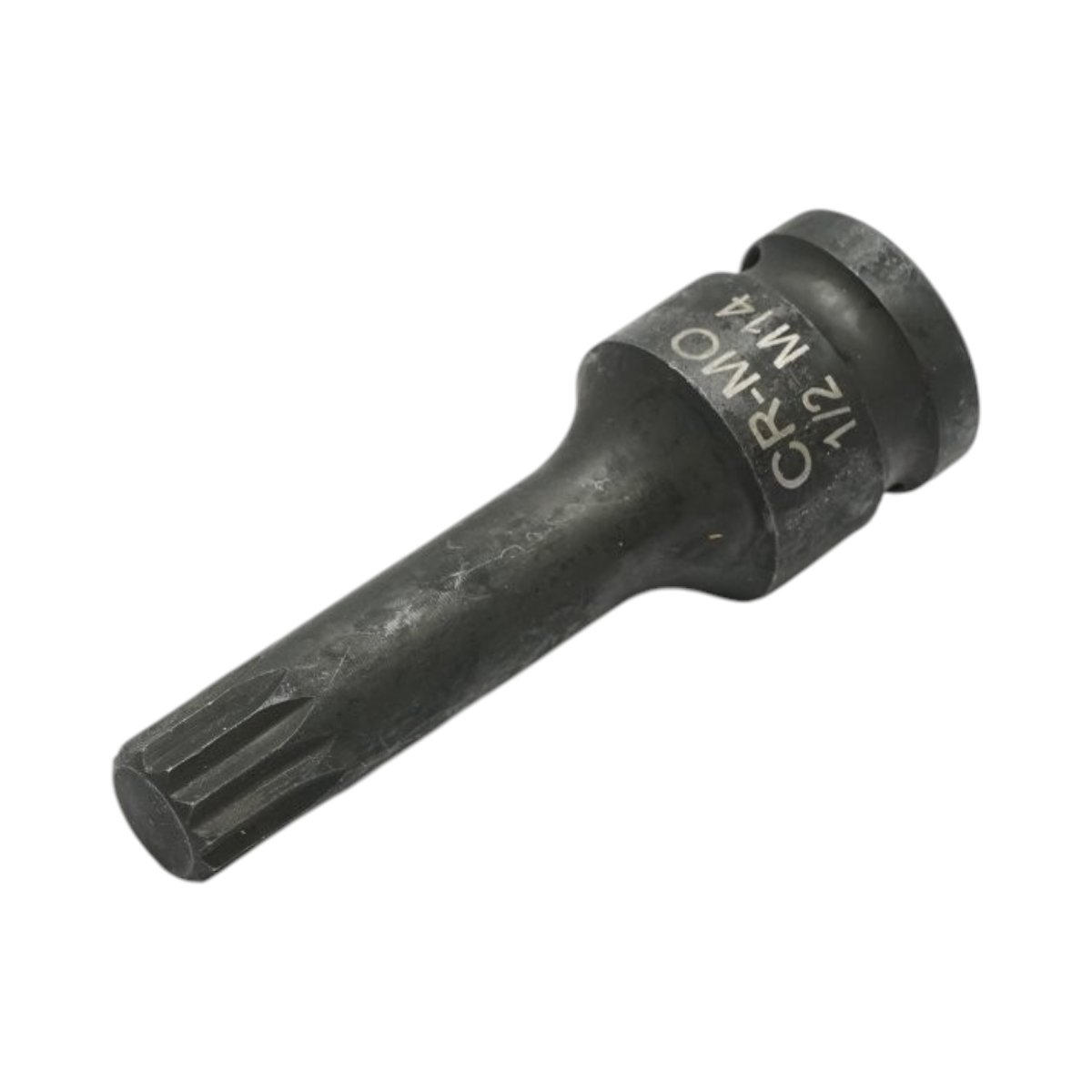 Cheie tubulara de impact bit spline M14, 78mm, patrat 1/2 inch Cr-Mo Breckner Germany - imagine 2