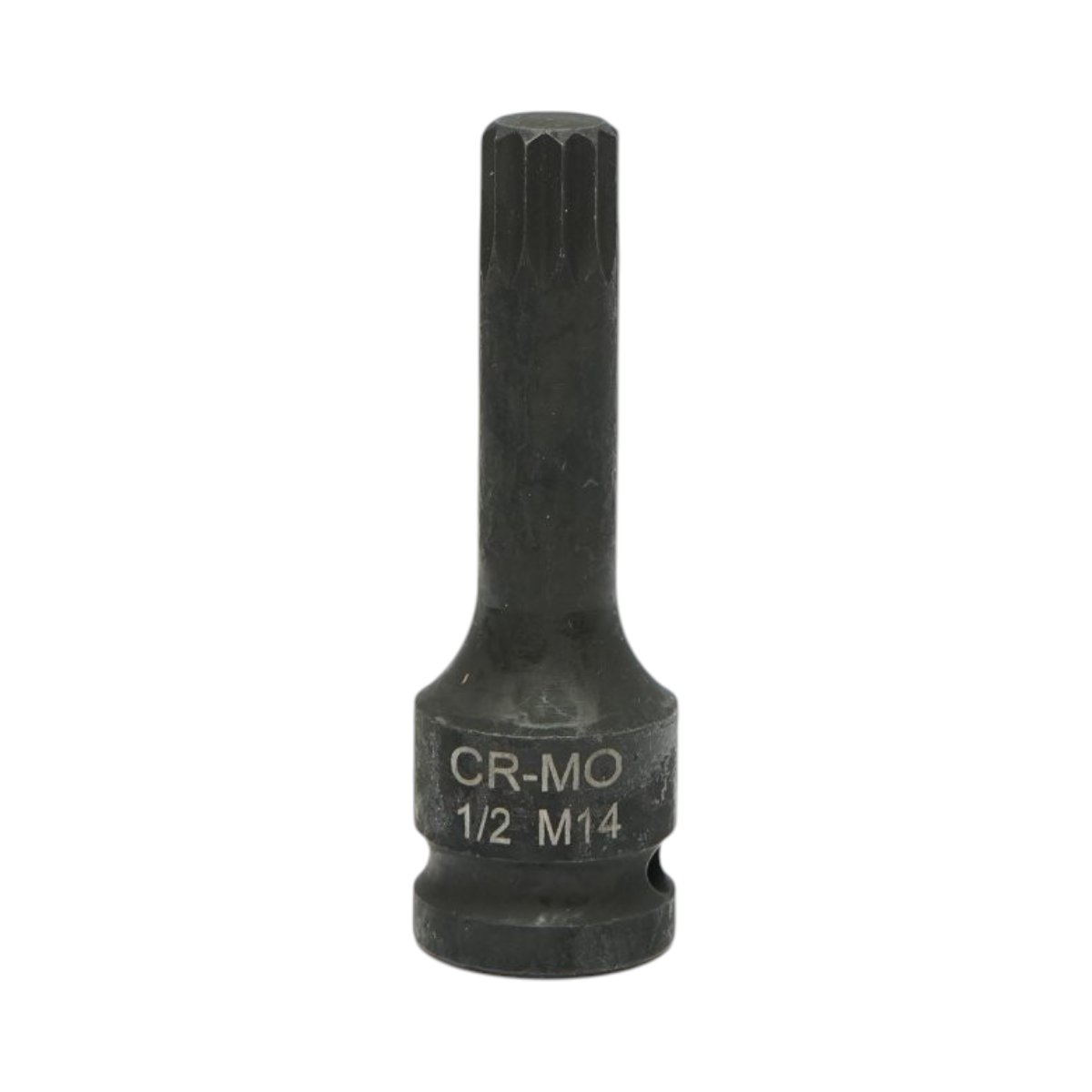 Cheie tubulara de impact bit spline M14, 78mm, patrat 1/2 inch Cr-Mo Breckner Germany
