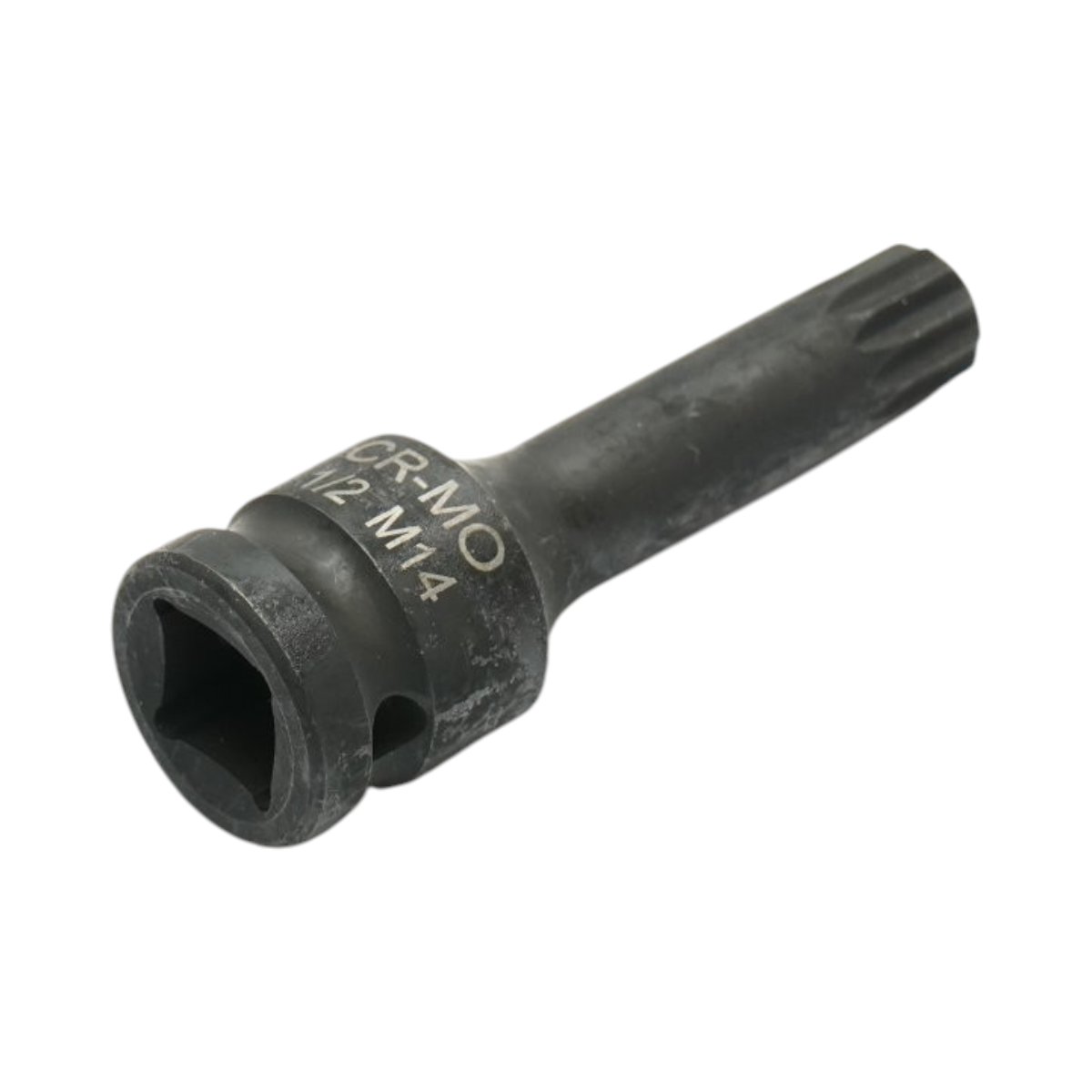 Cheie tubulara de impact bit spline M14, 78mm, patrat 1/2 inch Cr-Mo Breckner Germany - imagine 5