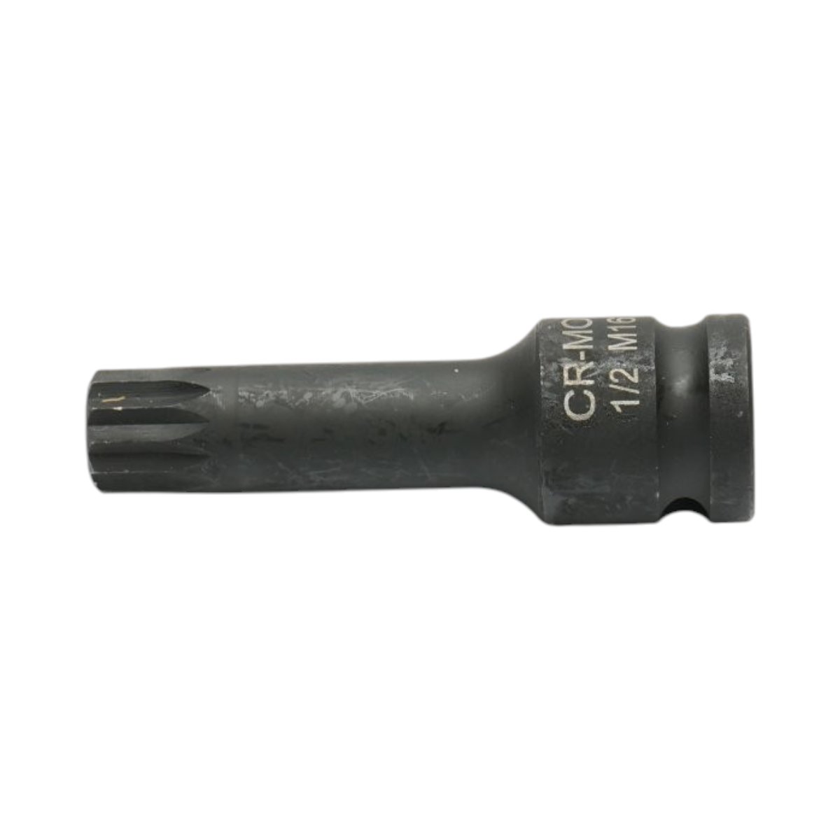 Cheie tubulara de impact bit spline M16, 78mm, patrat 1/2 inch Cr-Mo Breckner Germany - imagine 3