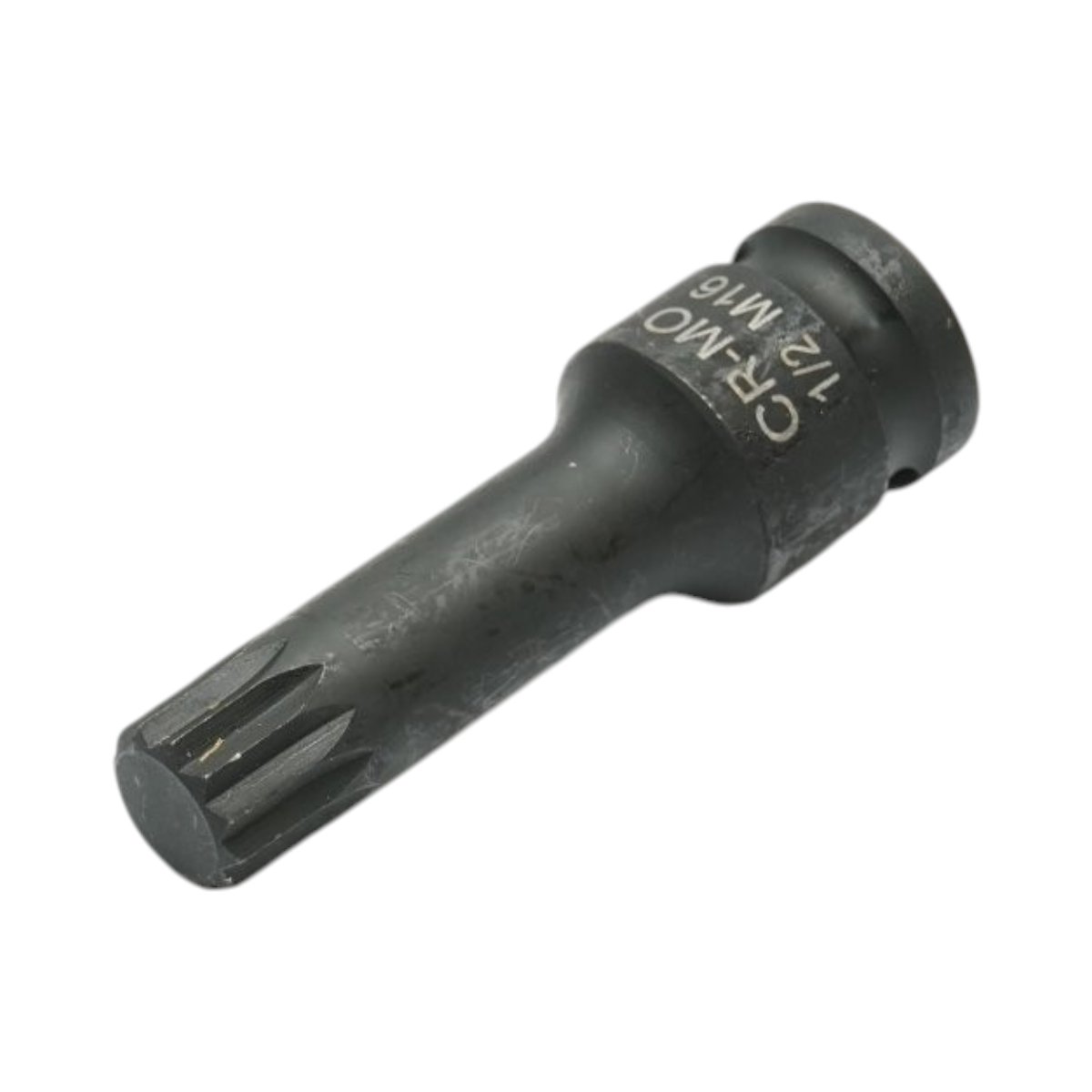 Cheie tubulara de impact bit spline M16, 78mm, patrat 1/2 inch Cr-Mo Breckner Germany - imagine 2