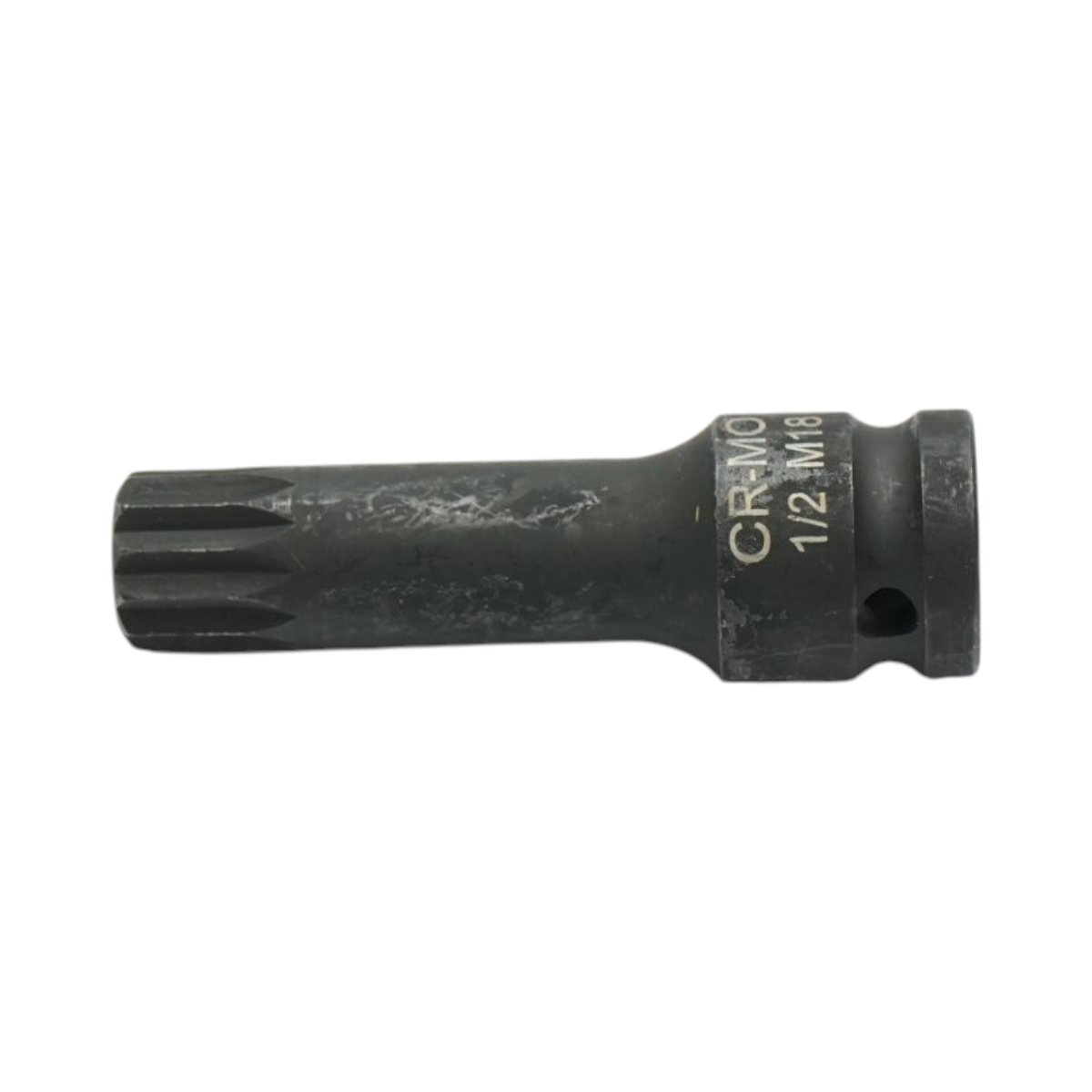 Cheie tubulara de impact bit spline M18, 78mm, patrat 1/2 inch Cr-Mo Breckner Germany - imagine 3