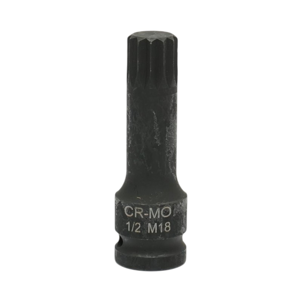 Cheie tubulara de impact bit spline M18, 78mm, patrat 1/2 inch Cr-Mo Breckner Germany