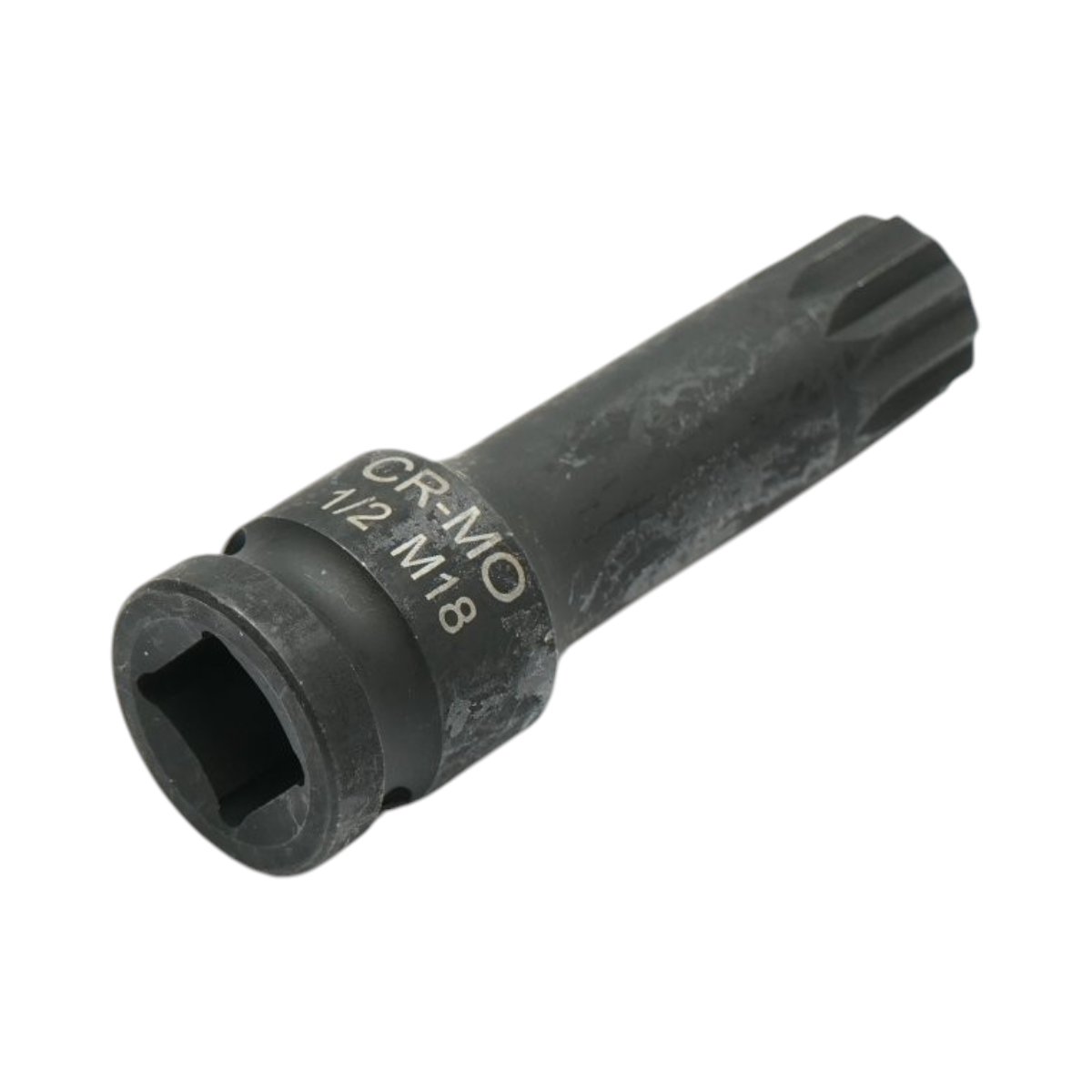 Cheie tubulara de impact bit spline M18, 78mm, patrat 1/2 inch Cr-Mo Breckner Germany - imagine 5