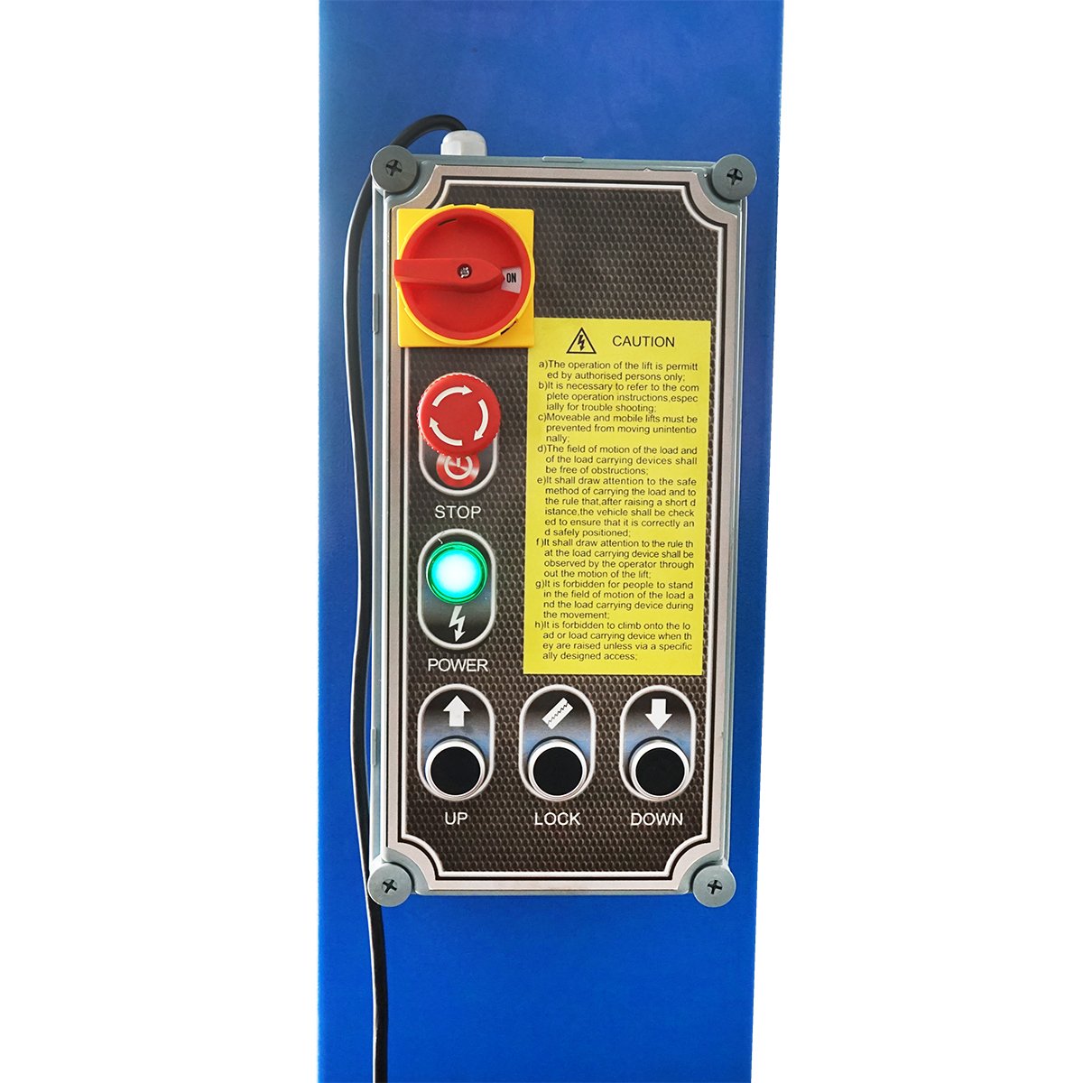 Elevator auto cu 2 coloane 380V, 3kW, capacitate ridicare 4200kg - imagine 10
