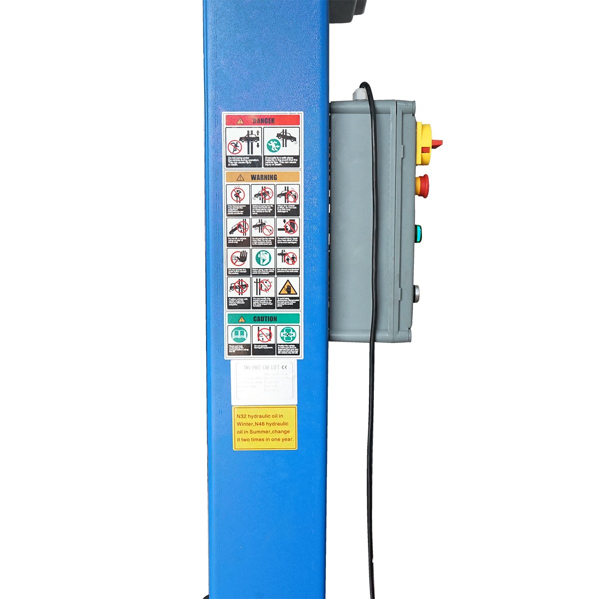 Elevator auto cu 2 coloane 380V, 3kW, capacitate ridicare 4200kg - imagine 8
