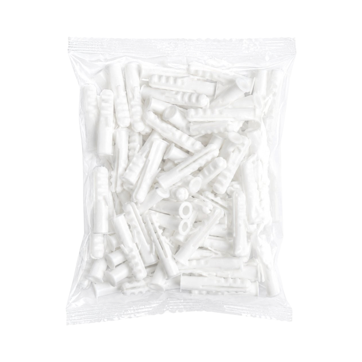 Diblu universal din plastic alb 6x30mm 100 buc/set - imagine 2