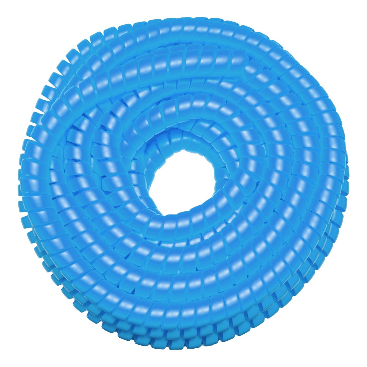 Spirala protectie furtun albastra 21x24.6mm 20m/rola Breckner Germany - imagine 4