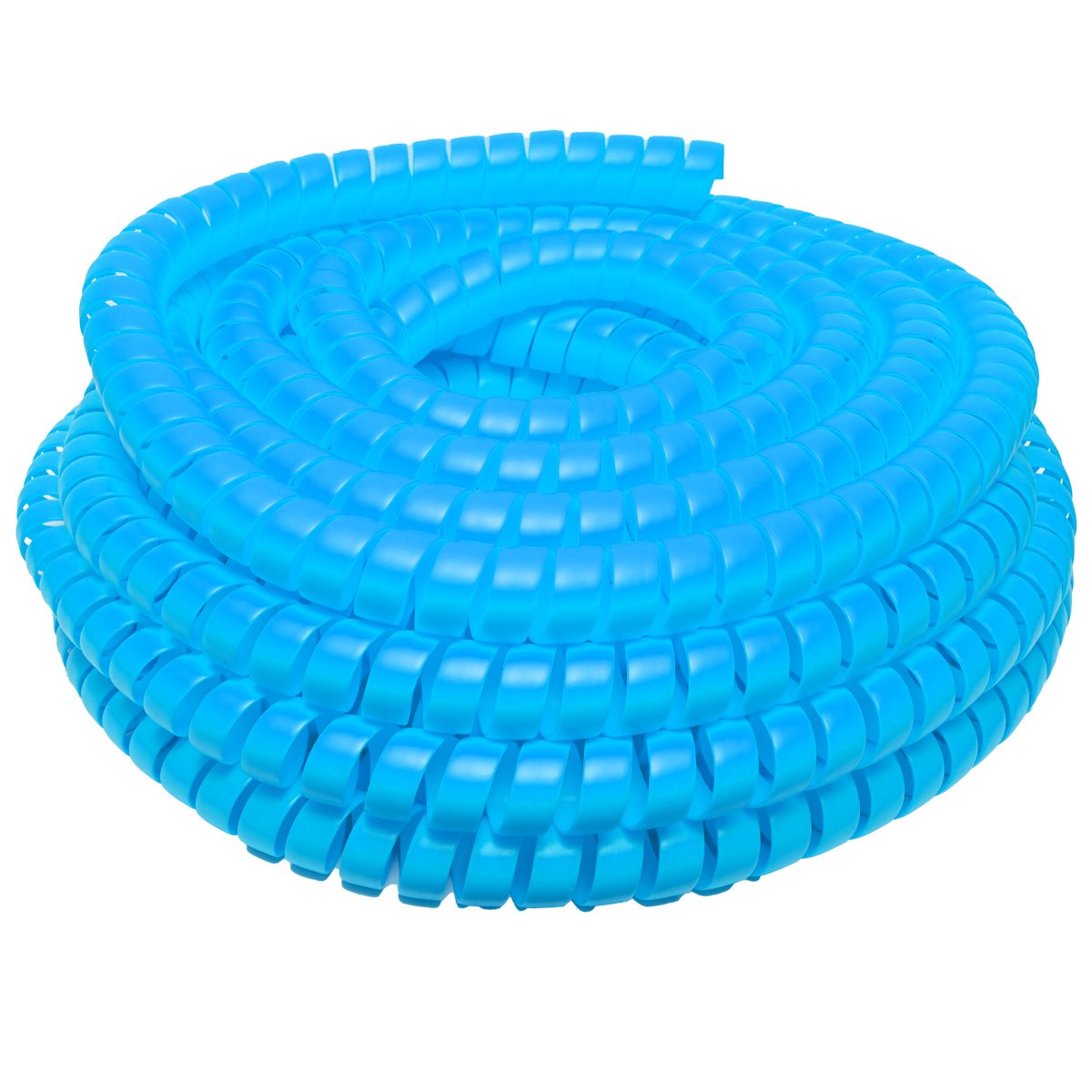 Spirala protectie furtun albastra 21x24.6mm 20m/rola Breckner Germany